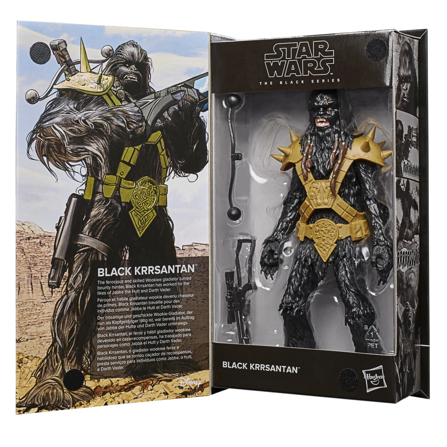 Hasbro Star Wars Black Series 6 Inch Action Figure Comic Series Wave 2 - Black Krrsantan