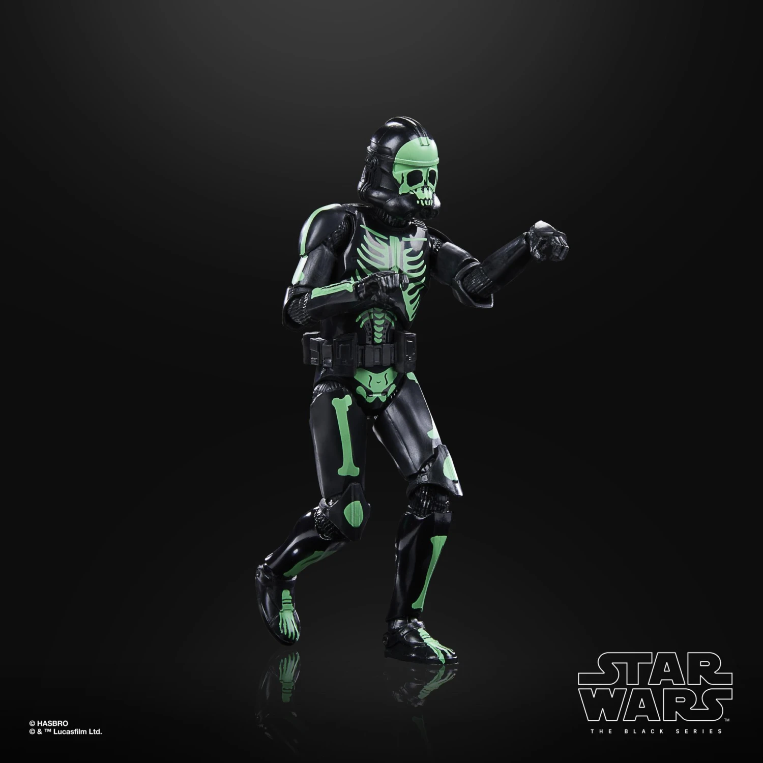 Hasbro Star Wars The Black Series 6 Inch Action Figure - Clone Trooper (Halloween Edition) - Image 7
