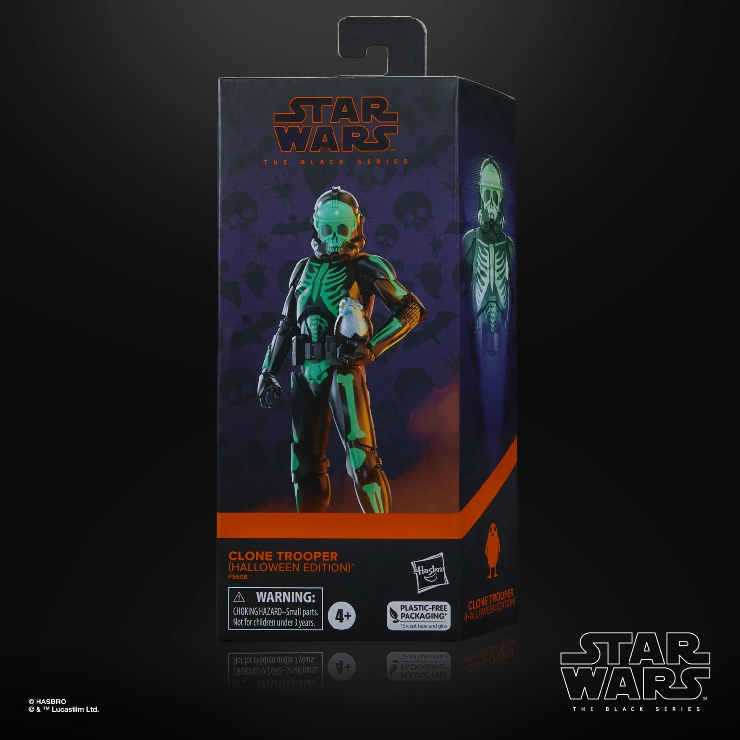 Hasbro Star Wars The Black Series 6 Inch Action Figure - Clone Trooper (Halloween Edition) - Image 6