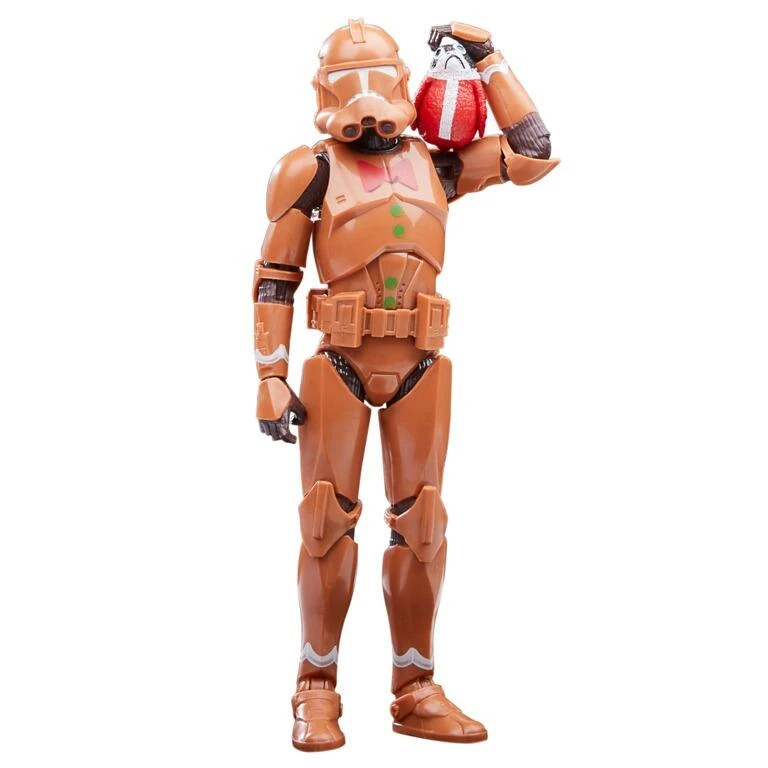 Hasbro Star Wars The Black Series 6 Inch Action Figure - Clone Trooper (Holiday Edition) - Image 4
