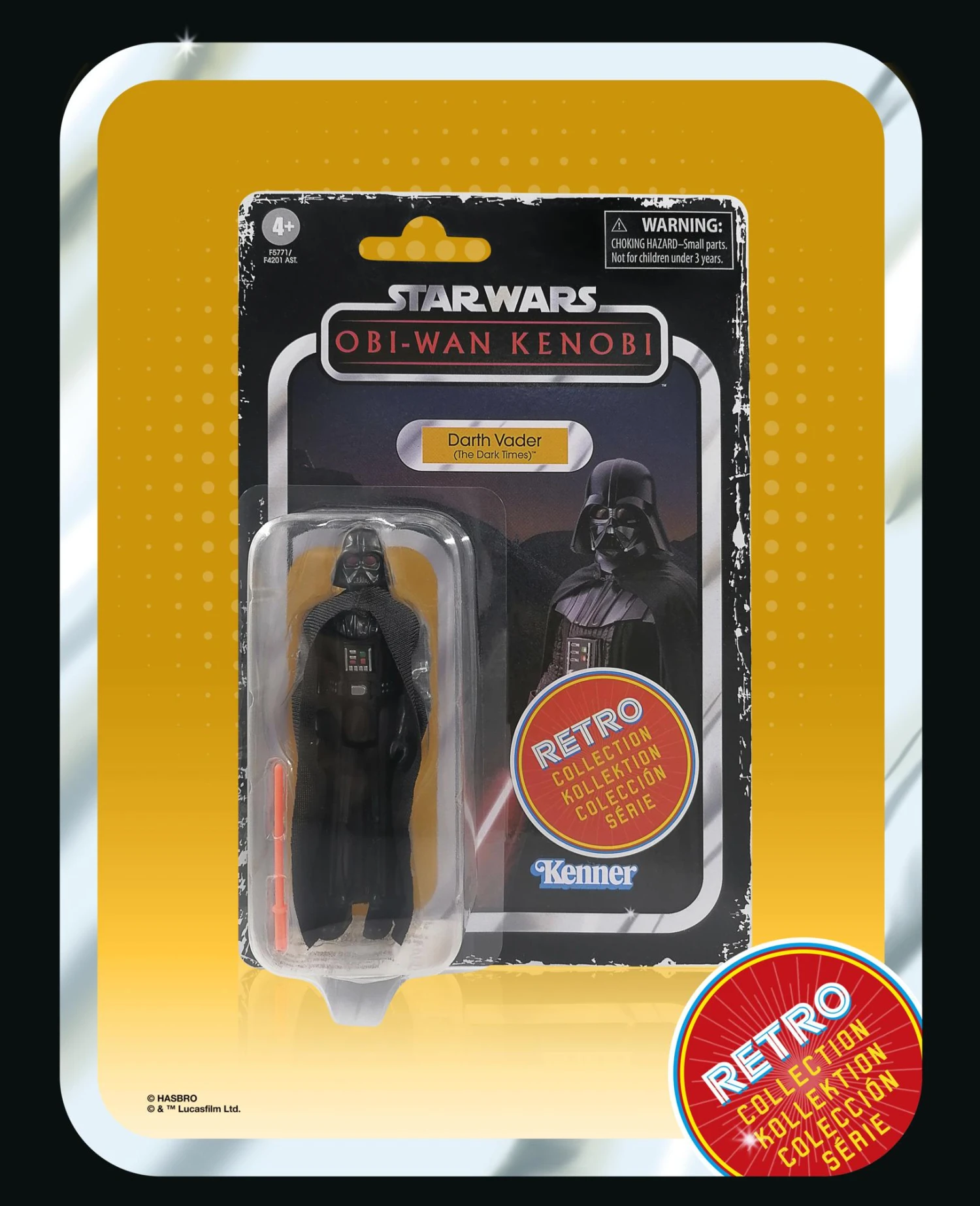 Hasbro Star Wars Retro Action Figure Wave 5 - Darth Vader (The Dark Times) - Image 5