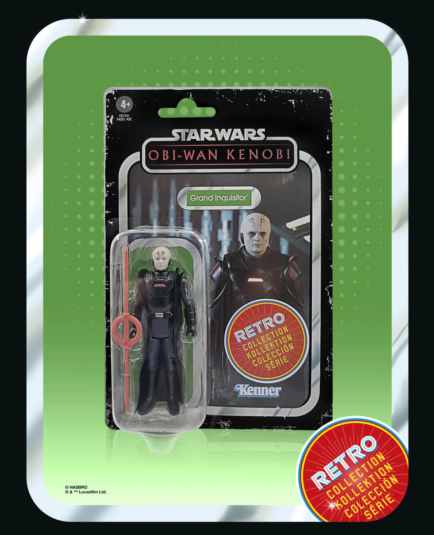 Hasbro Star Wars Retro Action Figure Wave 5 - Grand Inquisitor - Image 5