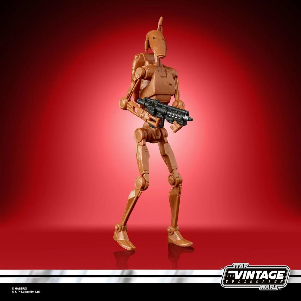 Hasbro STAR WARS VINTAGE CLONE WARS ACTION FIGURE WAVE 36 - Battle Droid - Image 4
