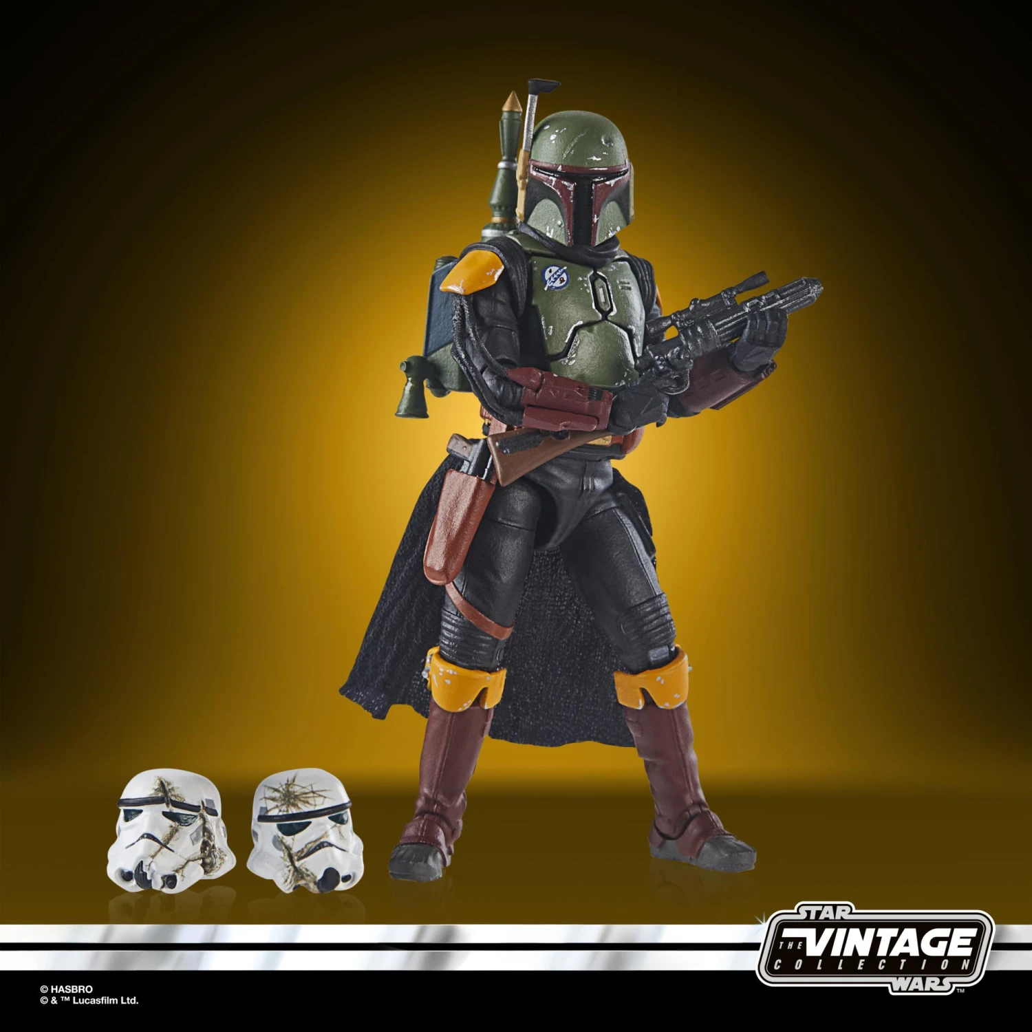 Hasbro Star Wars The Vintage Collection Deluxe Action Figure - Boba Fett (Tatooine) - Image 9