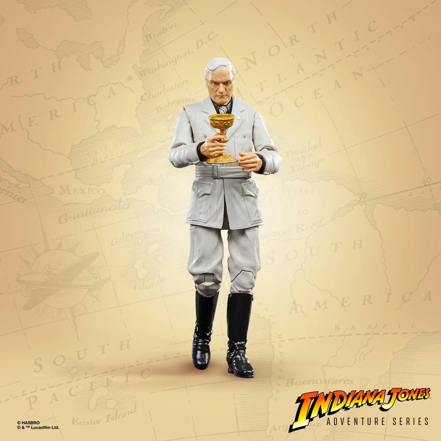 Hasbro Indiana Jones 6 Inch Action Figure - Walter Donovan - Image 3