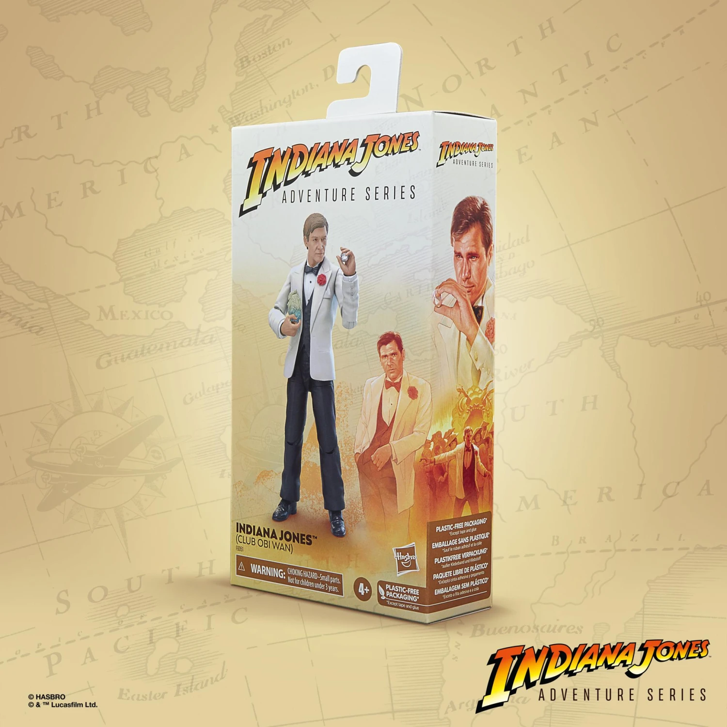 Hasbro Indiana Jones 6 Inch Action Figure Exclusive - Indiana Jones (Club Obi Wan) - Image 4