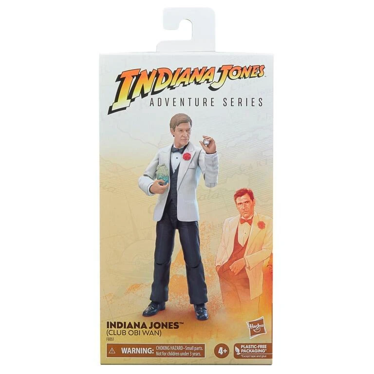 Hasbro Indiana Jones 6 Inch Action Figure Exclusive - Indiana Jones (Club Obi Wan)