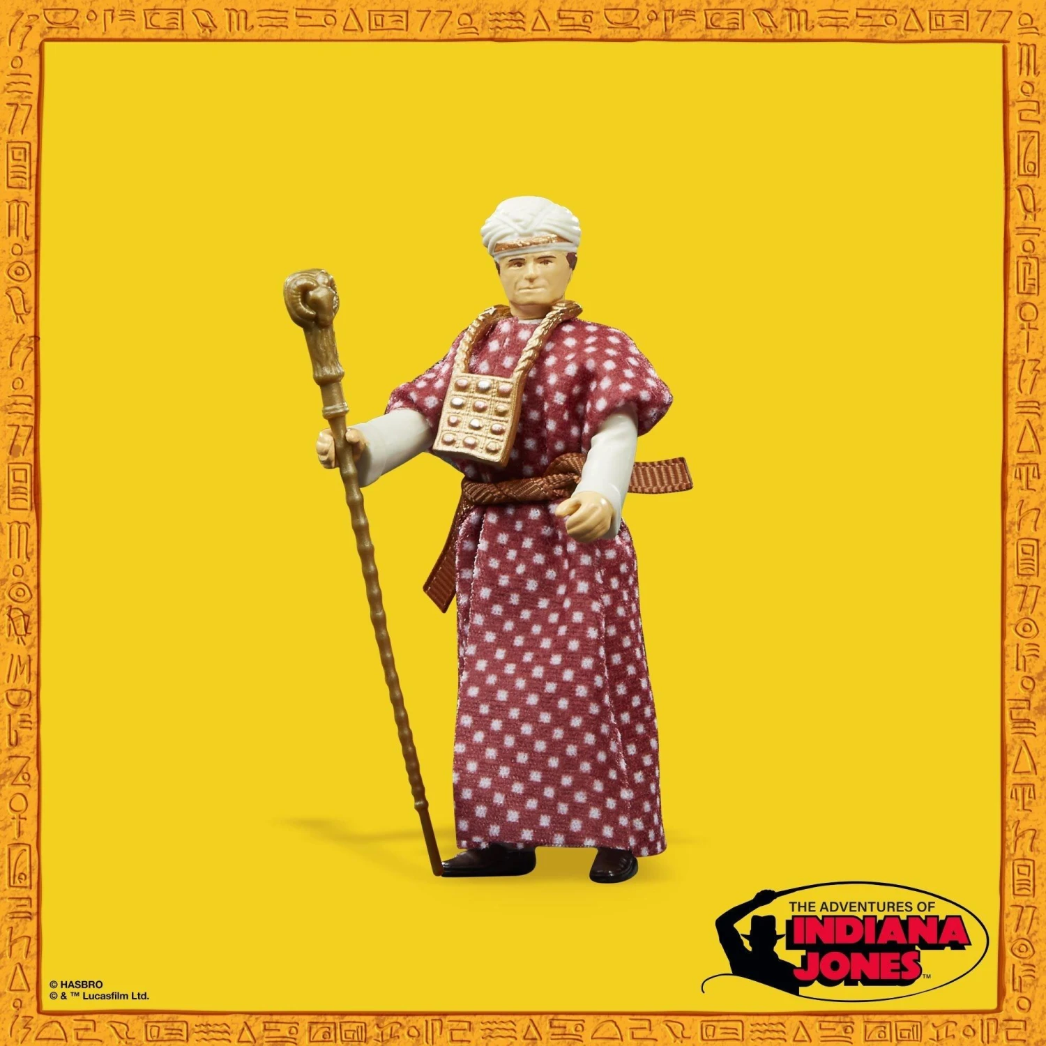 Hasbro Indiana Jones Retro Action Figure - Belloq (Raiders Of The Lost Ark) - Image 2