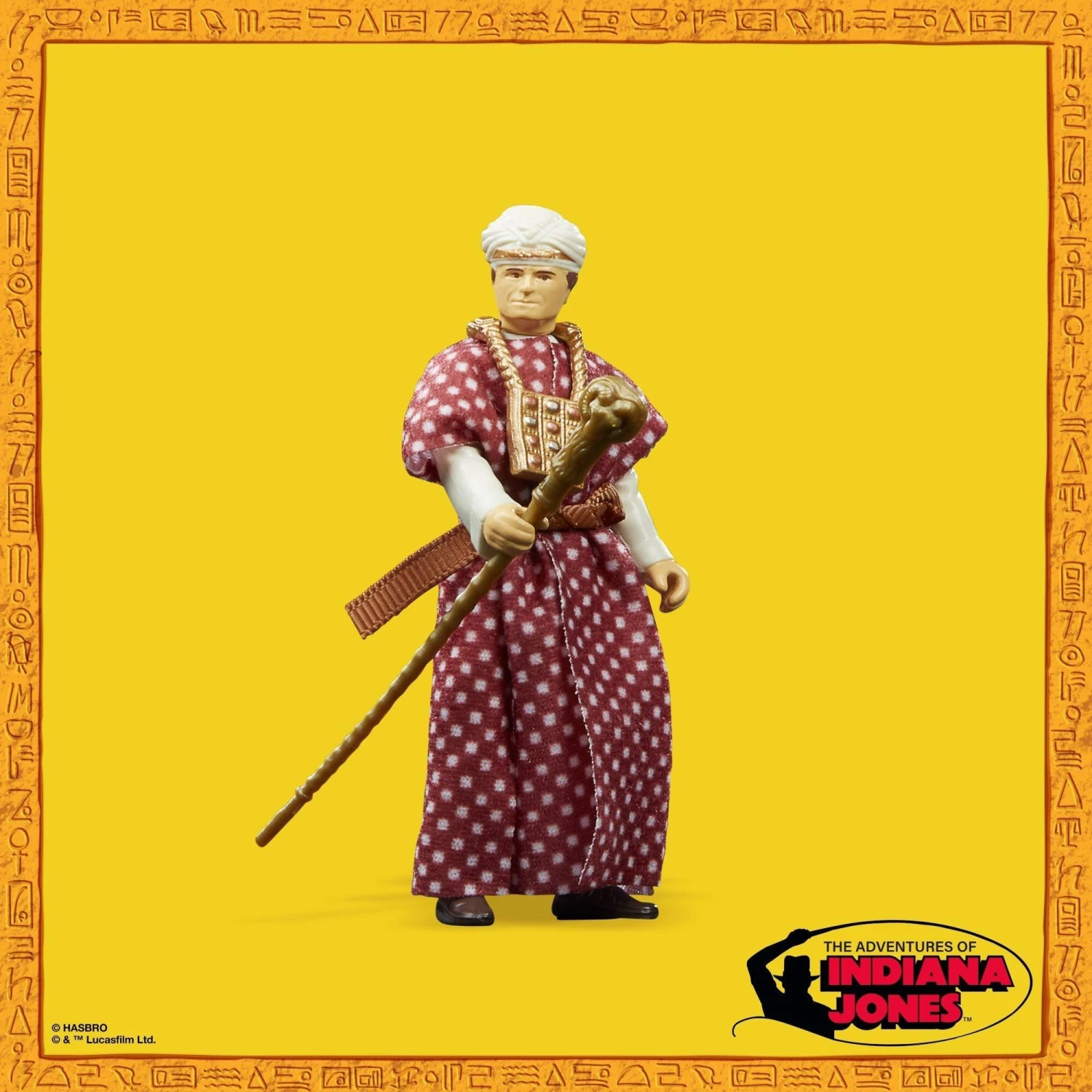 Hasbro Indiana Jones Retro Action Figure - Belloq (Raiders Of The Lost Ark) - Image 4