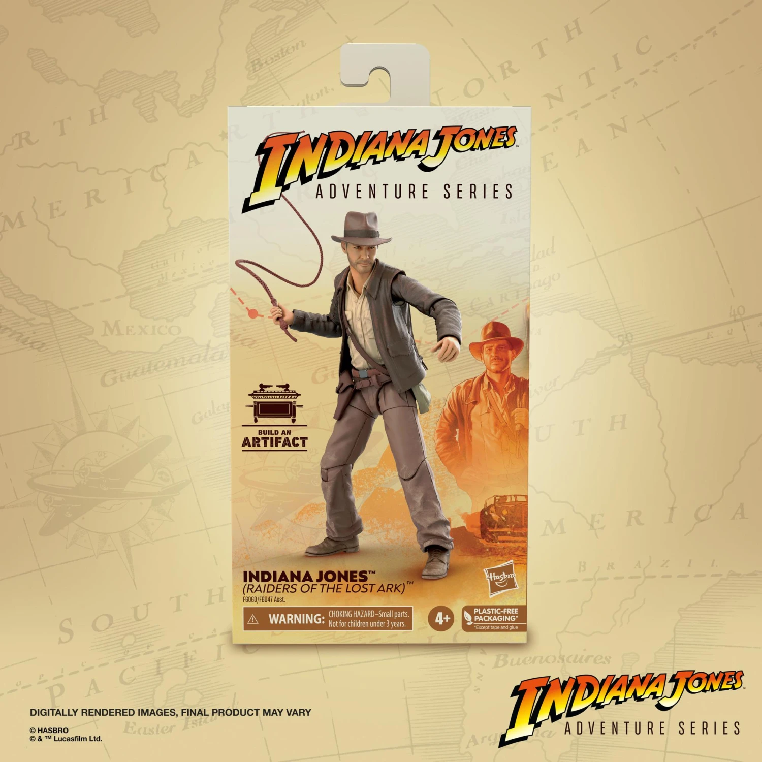 Hasbro Indiana Jones 6 Inch Action Figure Wave 1 - Indiana Jones (Raiders Of The Lost Ark) - Image 4