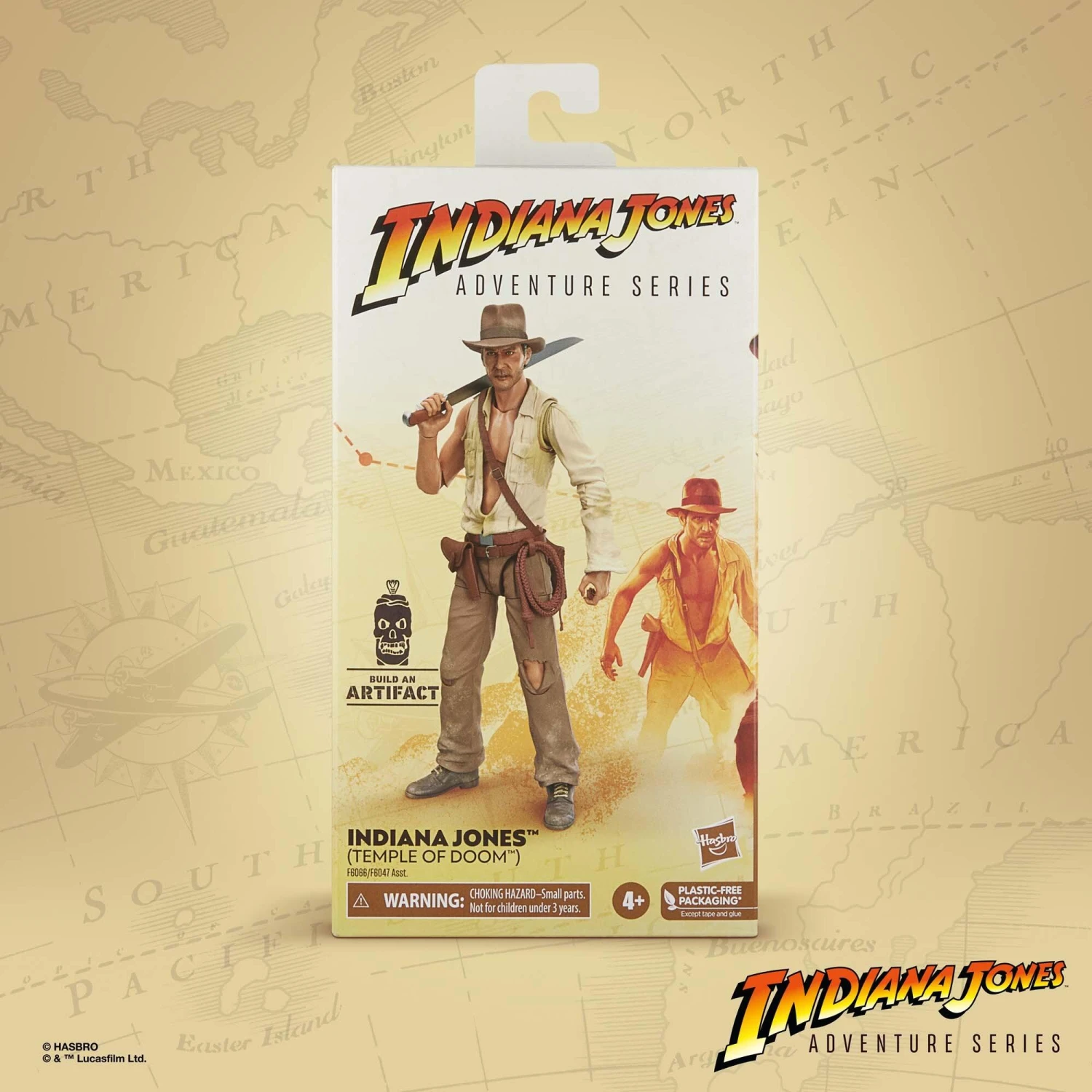 Hasbro Indiana Jones 6 Inch Action Figure Wave 2 - Indiana Jones (Temple Of Doom) - Image 2