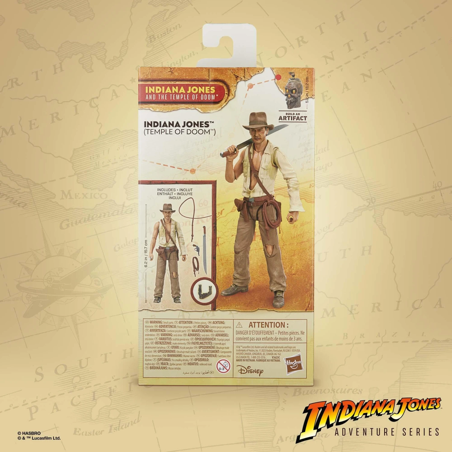 Hasbro Indiana Jones 6 Inch Action Figure Wave 2 - Indiana Jones (Temple Of Doom) - Image 8