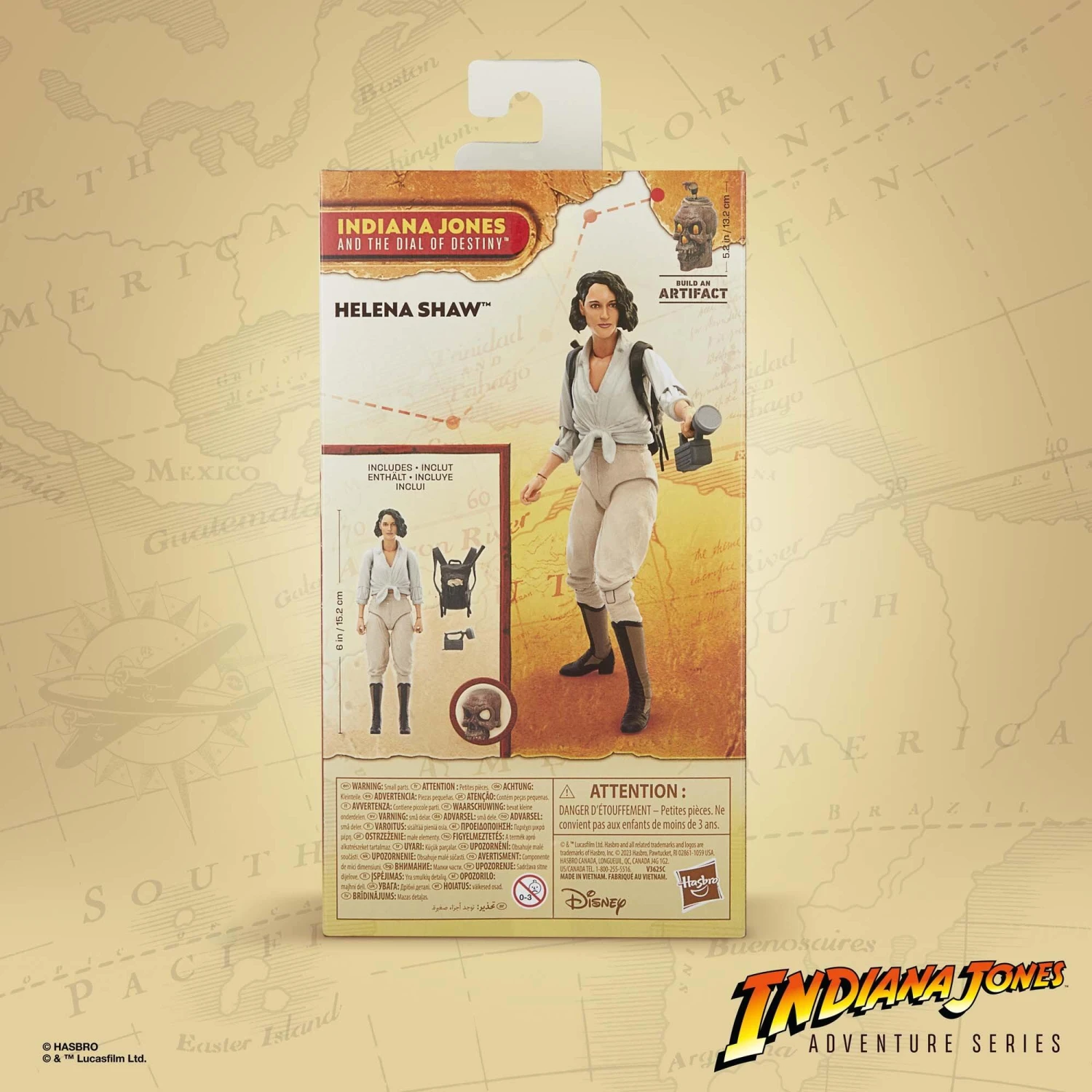 Hasbro Indiana Jones 6 Inch Action Figure Wave 2 - Helena Shaw - Image 8