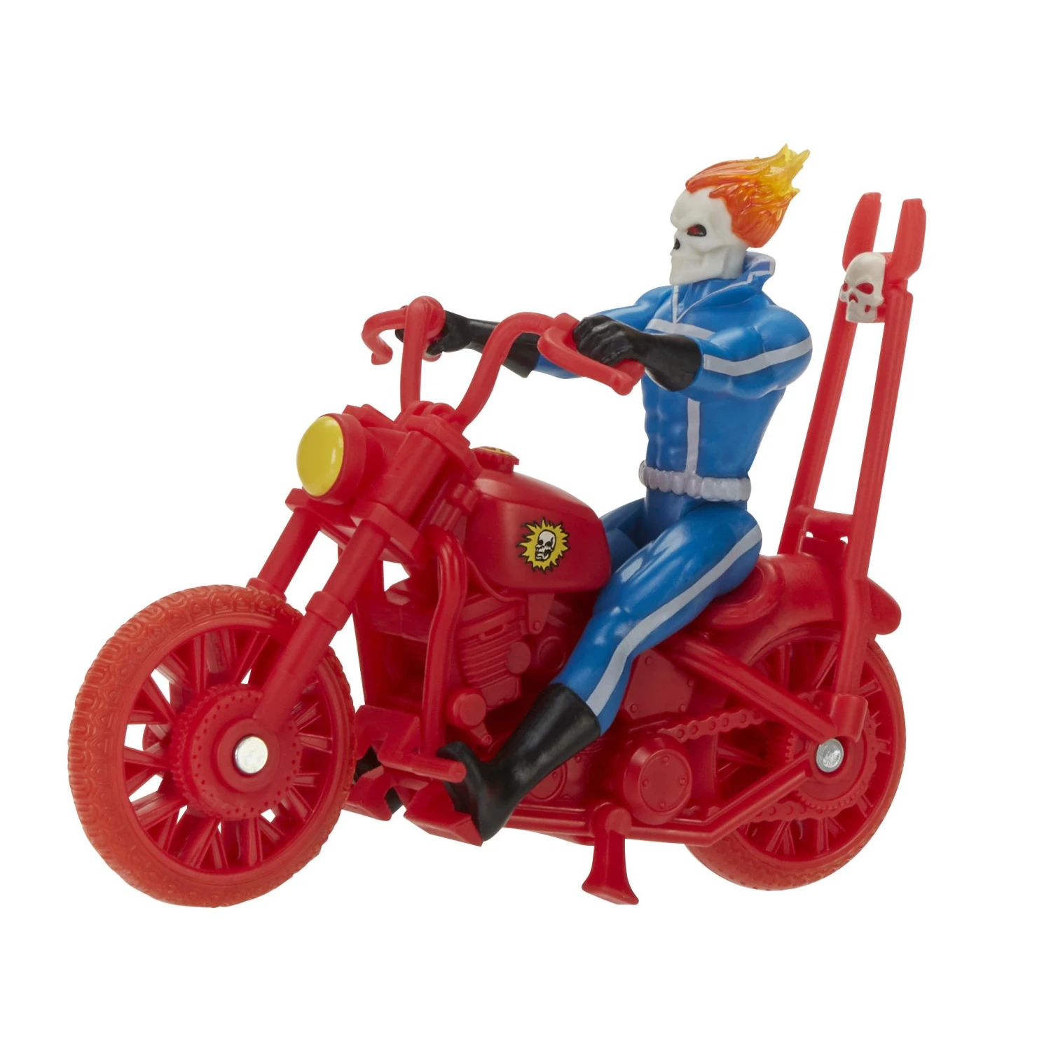 Hasbro Marvel Universe Retro 3.75 Inch Vehicle - Ghost Rider With Bike - Image 4