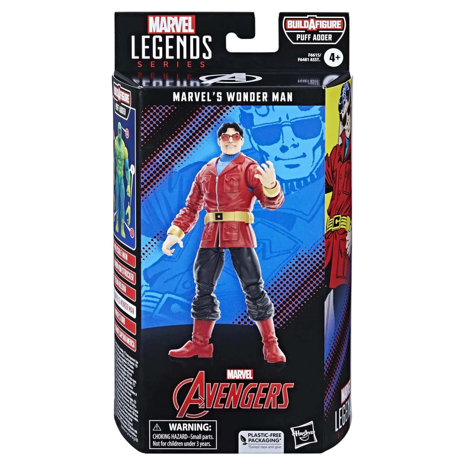 Hasbro Marvel Legends Comic Classics Action Figures - Marvel's Wonder Man - Image 2
