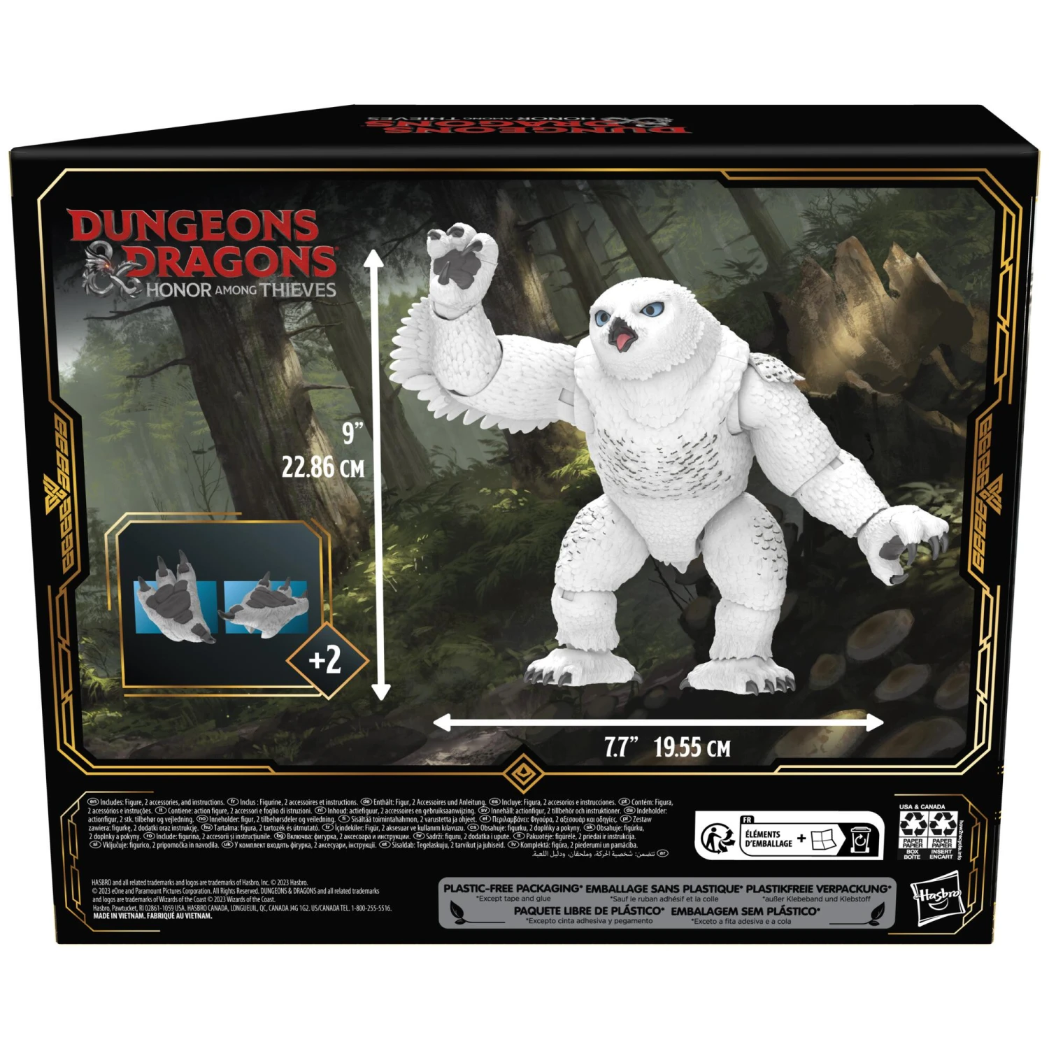 Hasbro Dungeons & Dragons Honor Among Thieves Golden Archive Action Figure - Owlbear / Doric - Image 5