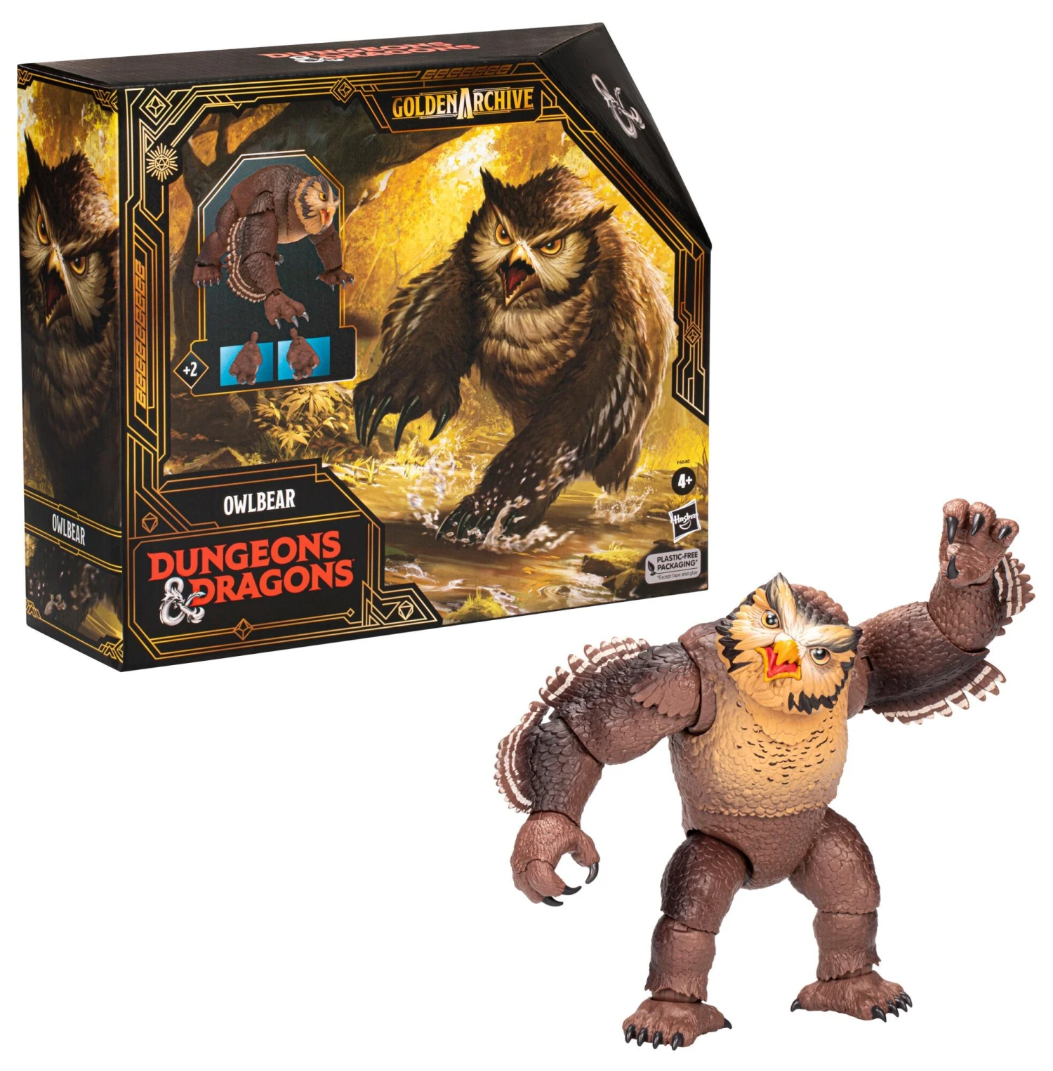 Hasbro Dungeons & Dragons Golden Archive Action Figure - Owlbear