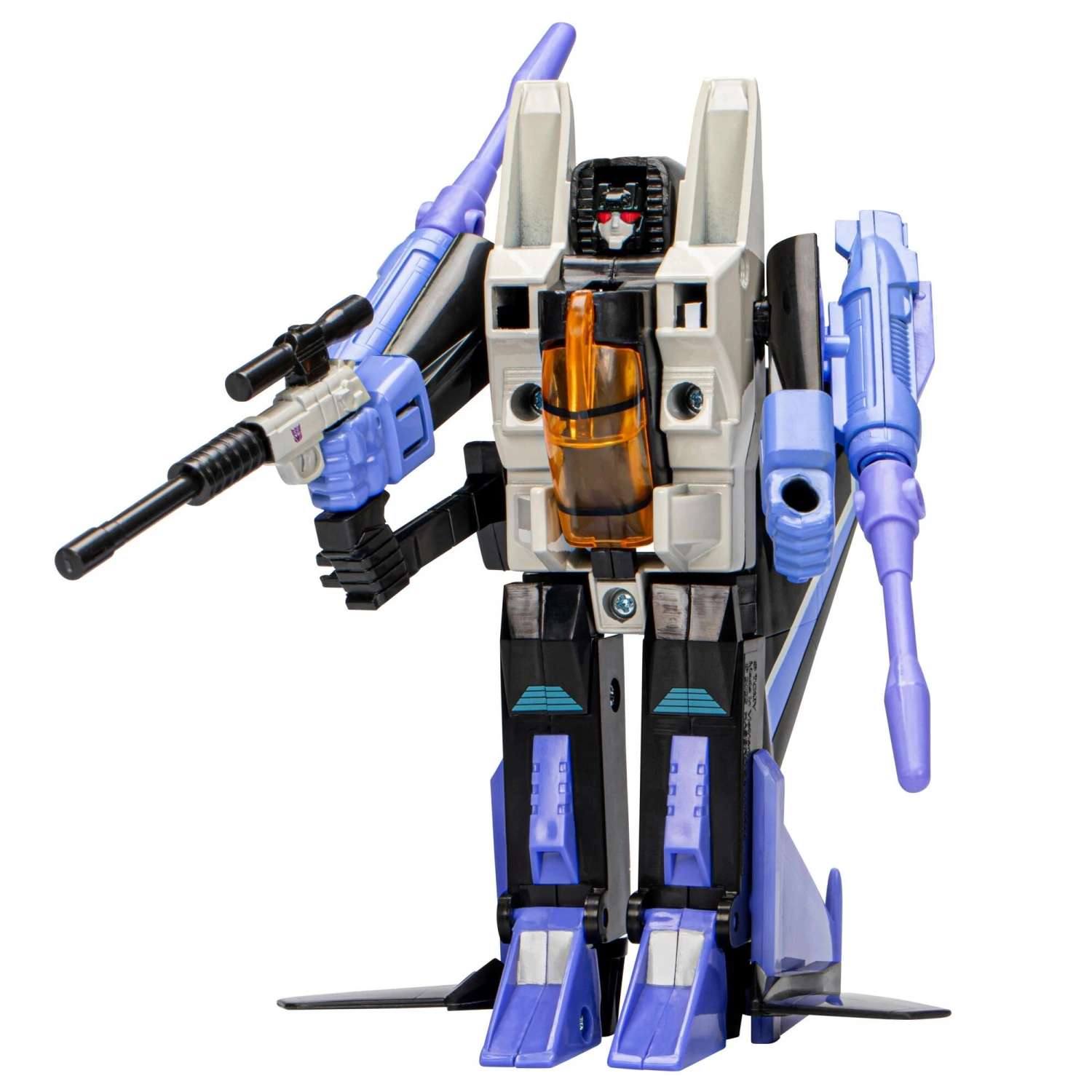 Hasbro Transformers Retro Transformers: The Movie Action Figure - Decepticon Warrior Skywarp - Image 3