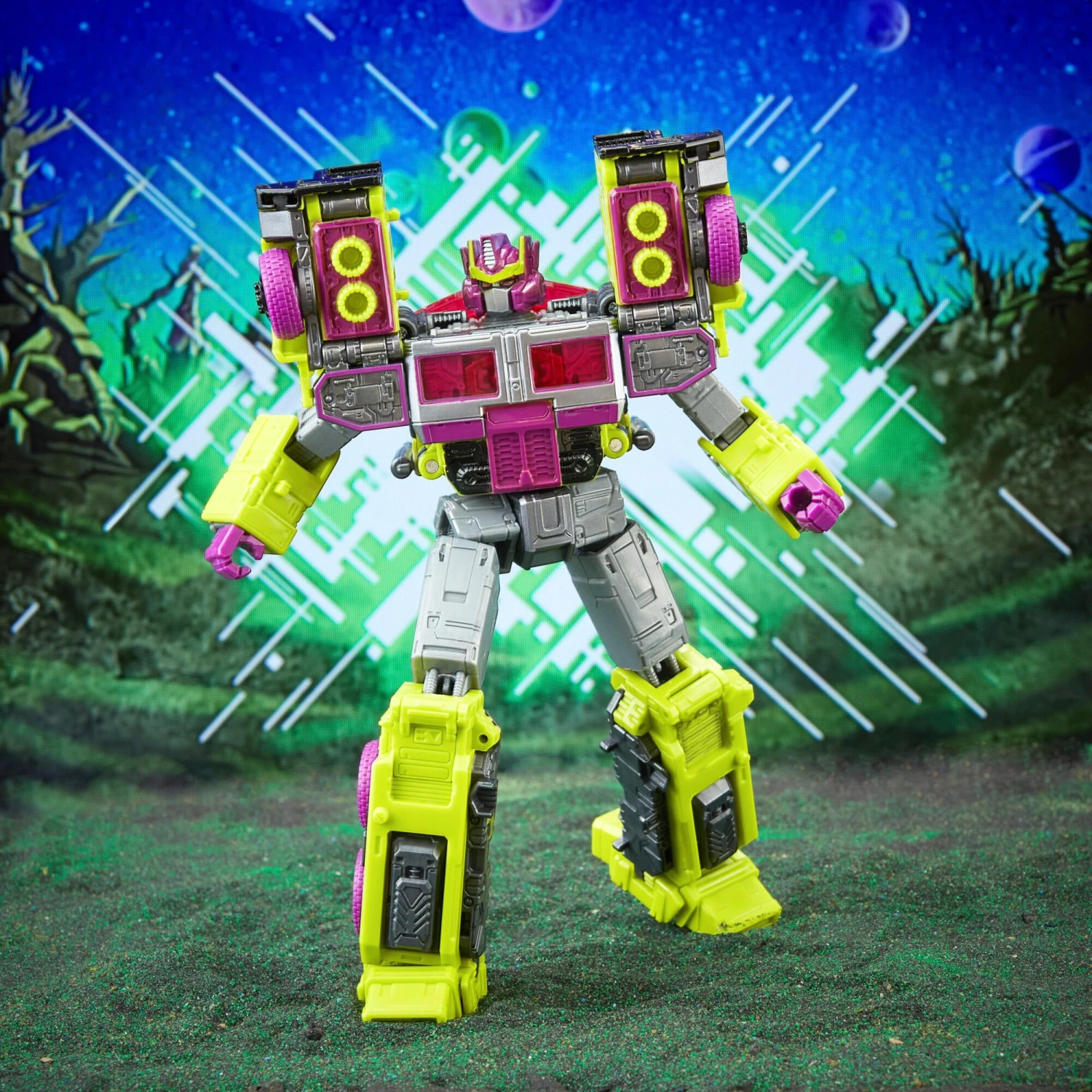 Hasbro Transformers Generations Legacy Evolution Leader Class Action Figure - G2 Universe Toxitron - Image 3