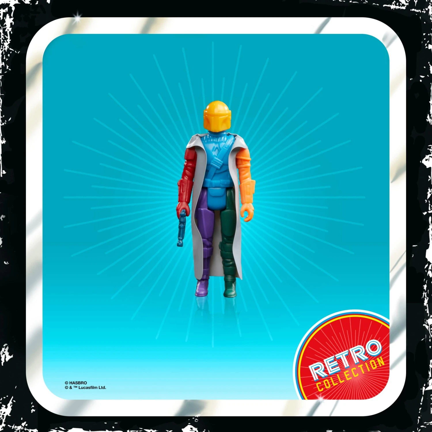 Hasbro Star Wars Retro Action Figure - Prototype Mandalorian - Image 4