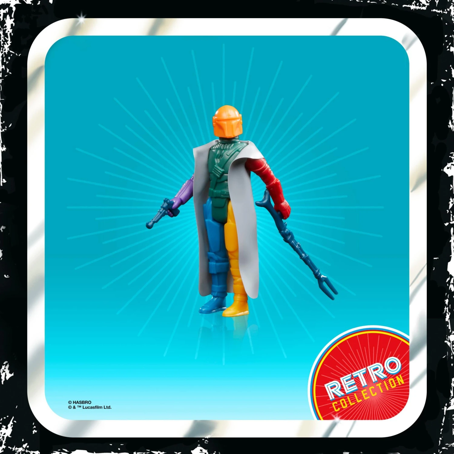 Hasbro Star Wars Retro Action Figure - Prototype Mandalorian - Image 5