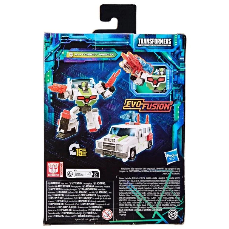 Hasbro Transformers Generations Legacy Evolution Deluxe Action Figure - Autobot Medix - Image 6
