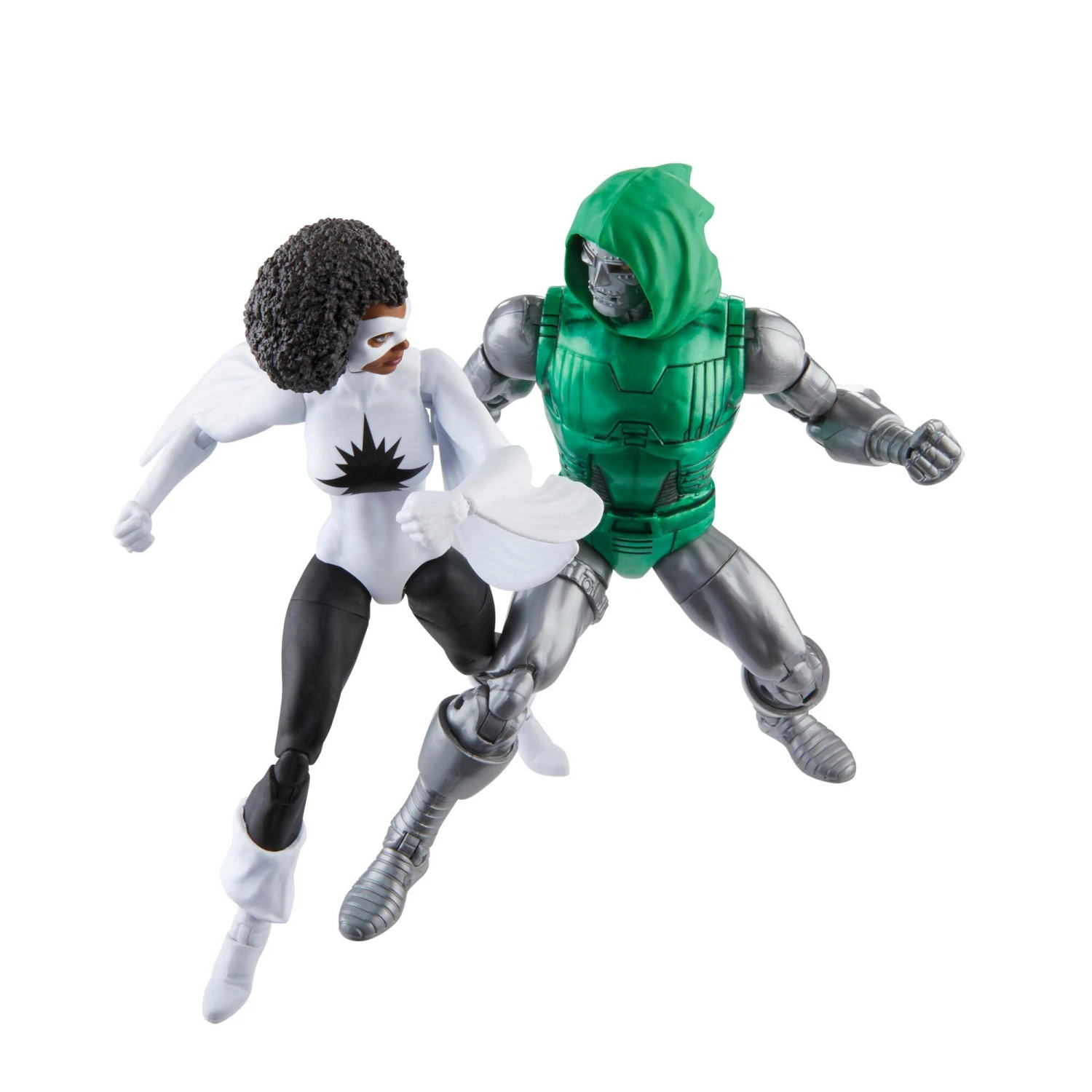 Hasbro Marvel Legends Series 6-Inch-Scale Action Figure 2-Pack - Captain Marvel Vs. Doctor Doom - Image 2