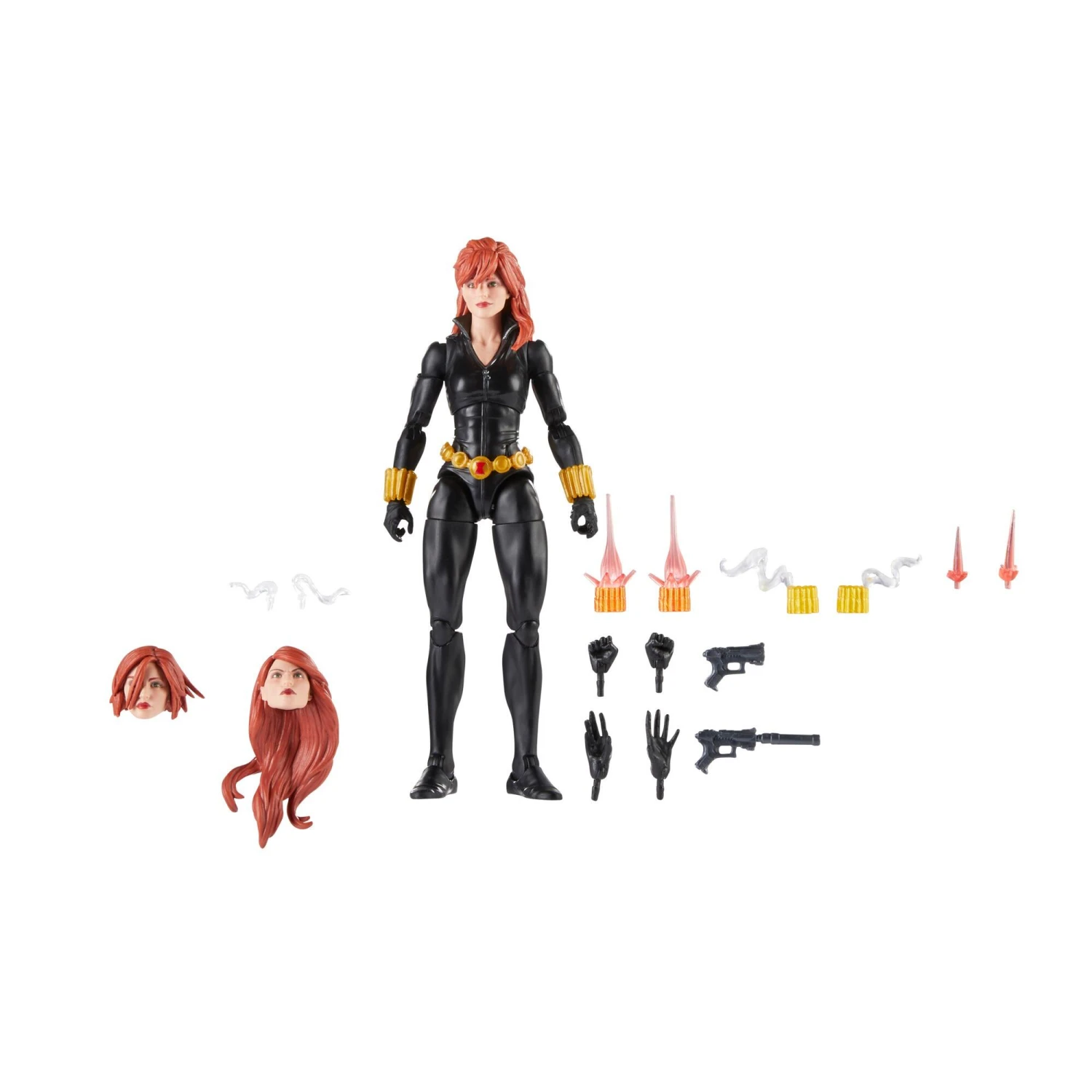 Hasbro Marvel Legends Series 60th Anniversary Exclusive 6-Inch Action Figure - Black Widow - Image 8