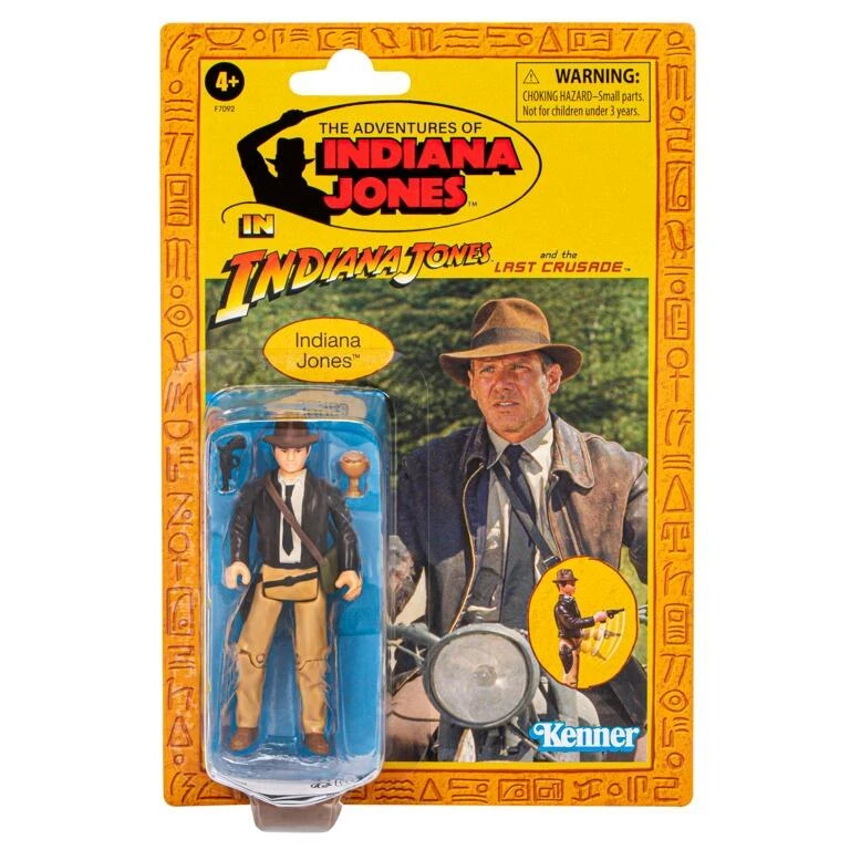 Hasbro Indiana Jones Retro Action Figure - Indiana Jones (The Last Crusade)