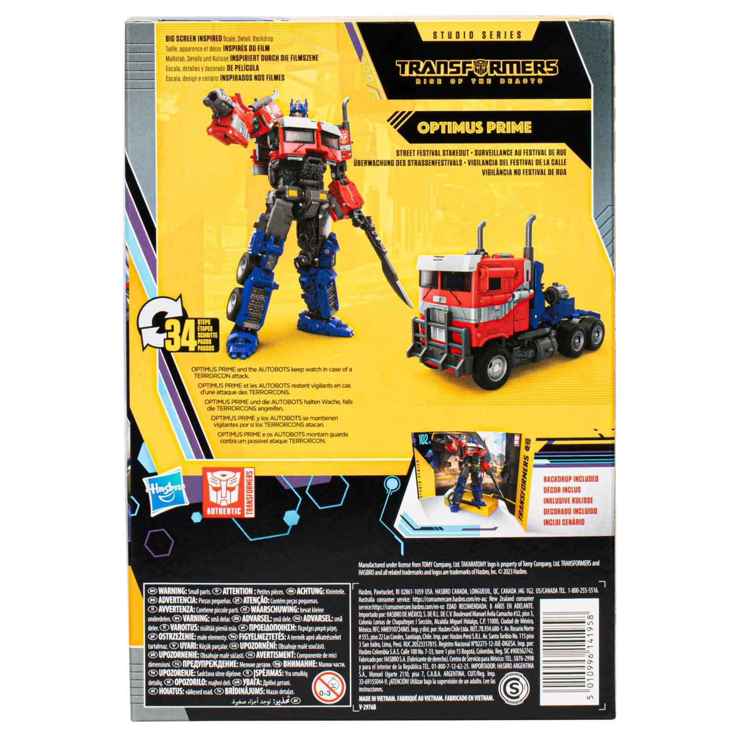 Hasbro Transformers Generations Studio Series Voyager Action Figure - TF7 Optimus Prime - Image 3