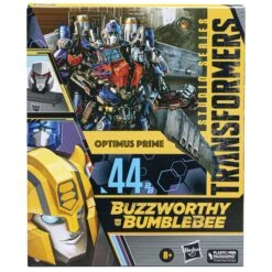 Hasbro Transformers Studio Series 44 Buzzworthy Bumblebee Leader Class Action Figure - Optimus Prime
