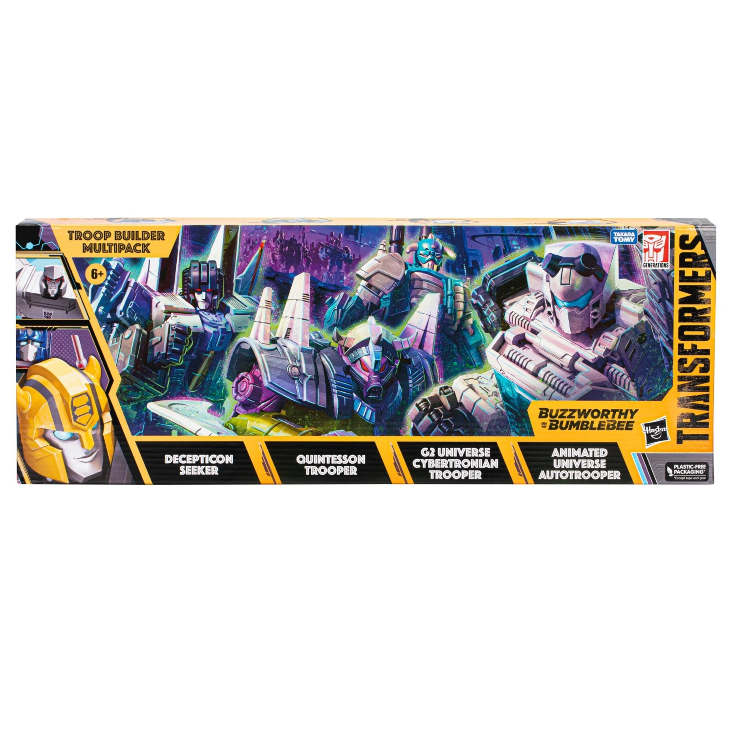 Hasbro Transformers Buzzworthy Bumblebee Action Figure - Troop Builder Multipack - Image 2