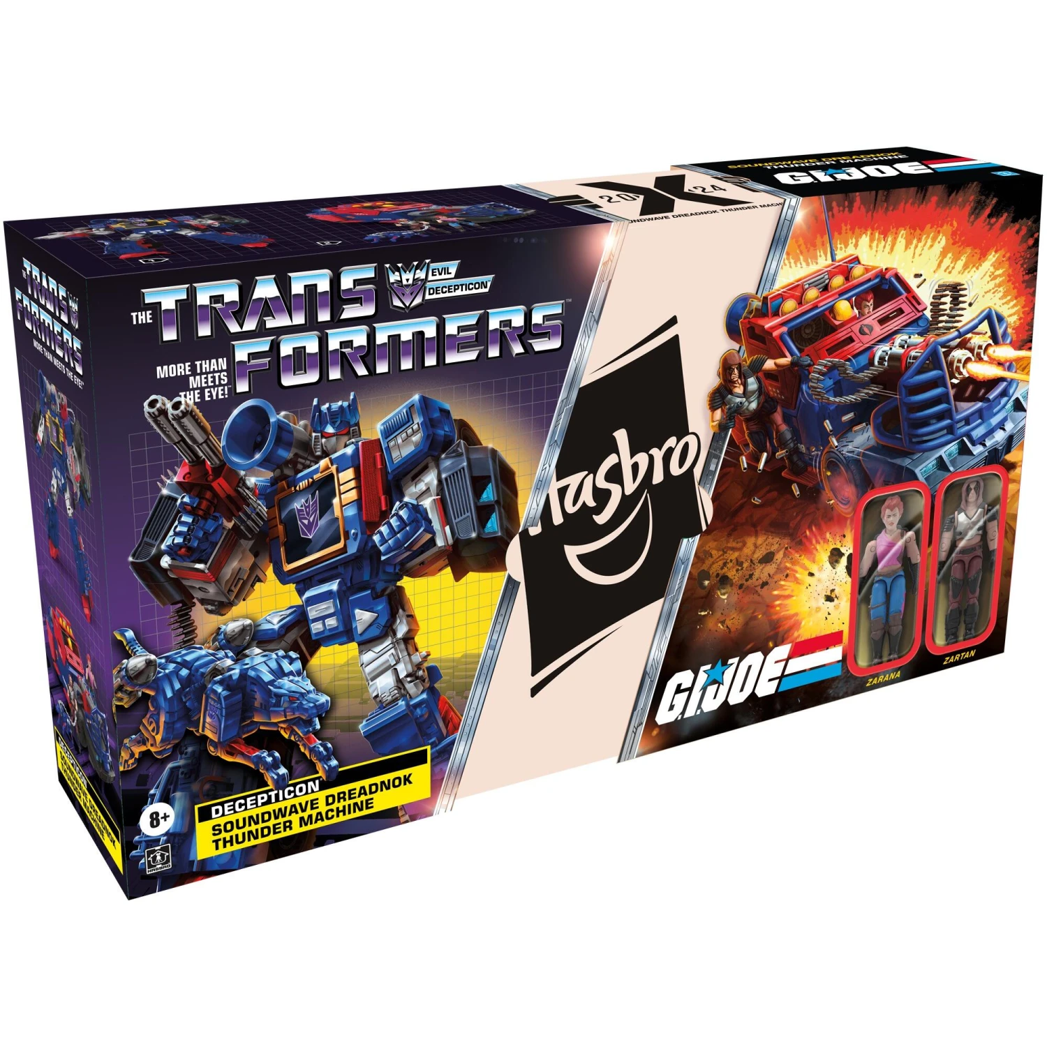 Hasbro *PRE-ORDER Transformers Collaborative: G.I. Joe Mash-Up, Soundwave Dreadnok Thunder Machine With Zartan & Zarana
