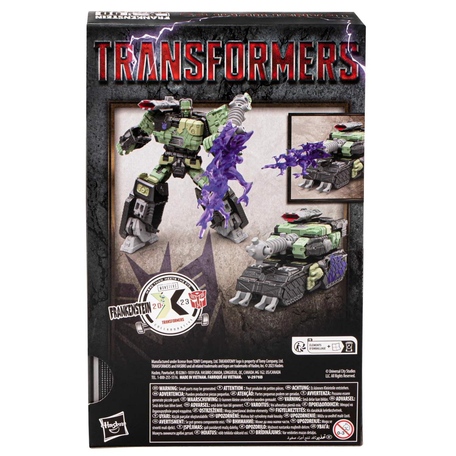 Hasbro Transformers X Universal Monsters Frankenstein Deluxe Action Figure - Frankentron - Image 5