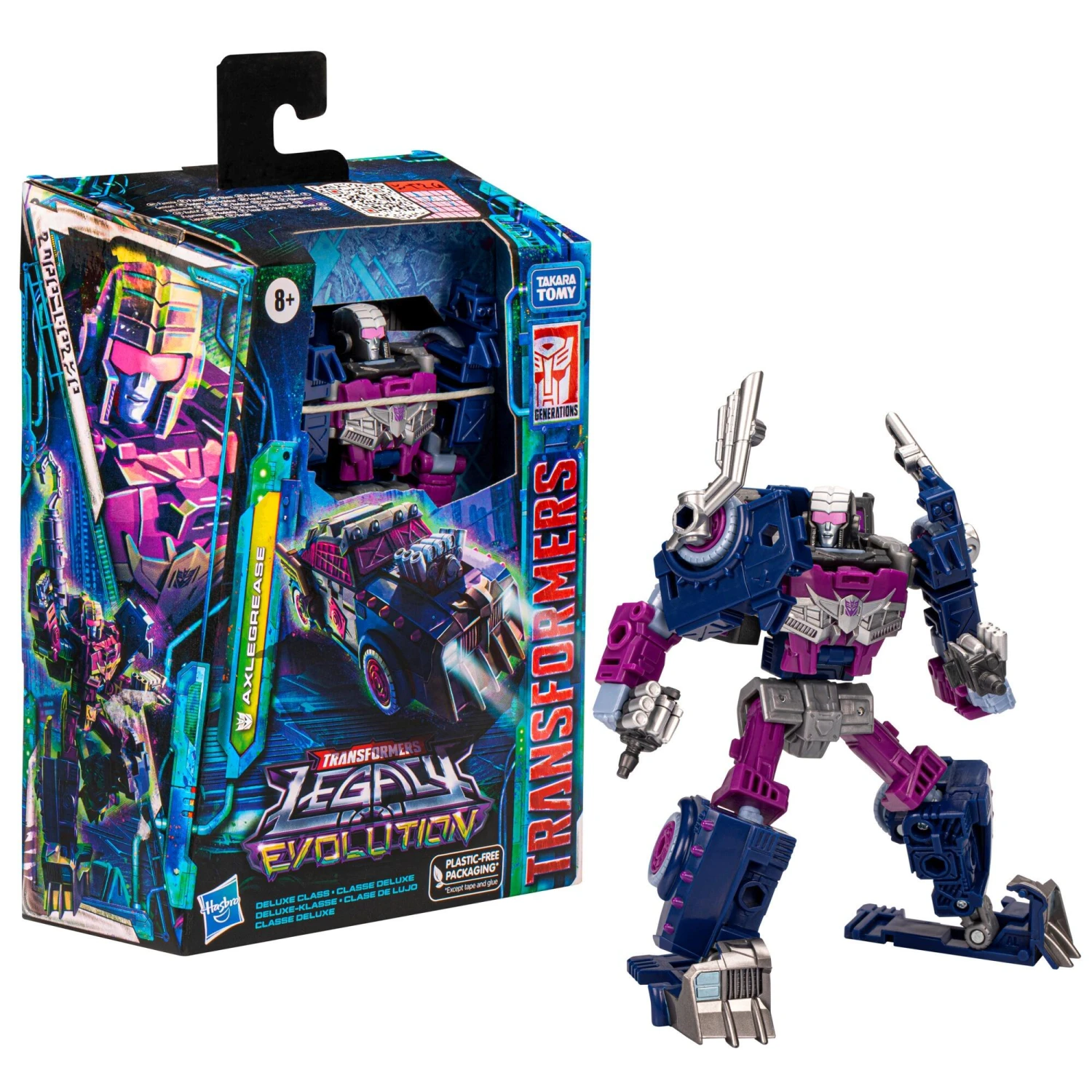 Hasbro Transformers Generations Legacy Evolution Deluxe Action Figure - Axlegrease