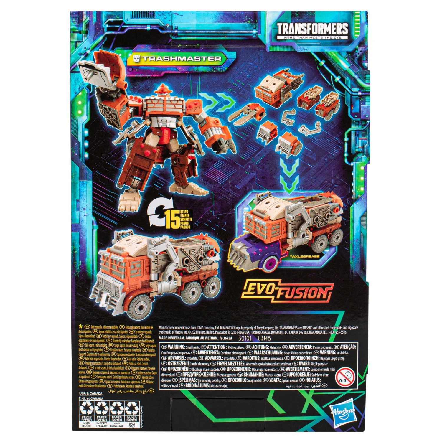 Hasbro Transformers Generations Legacy Evolution Voyager Action Figure - Trashmaster - Image 5