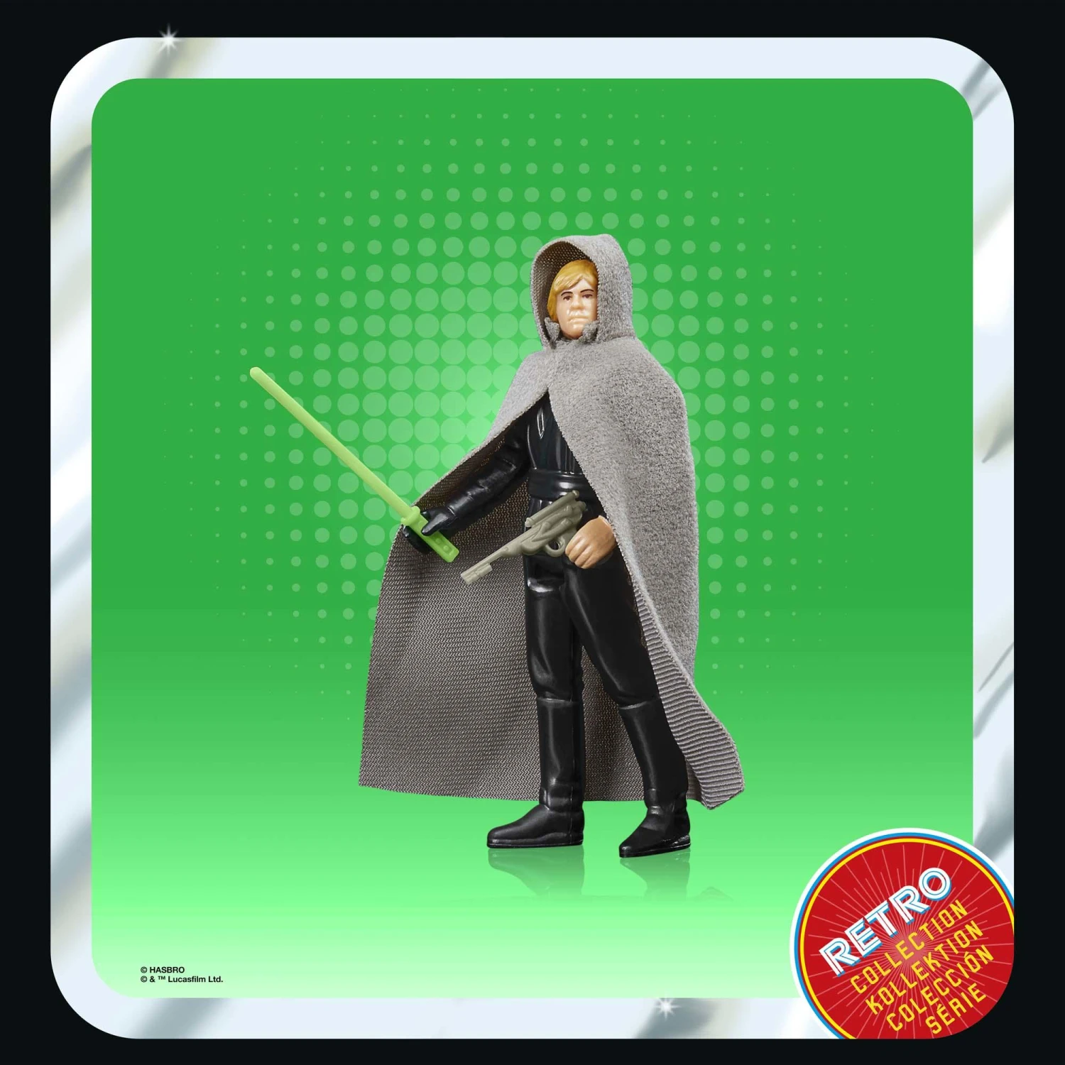 Hasbro Star Wars Retro Action Figure Wave 6 - Luke Skywalker (Jedi Knight) - Image 6