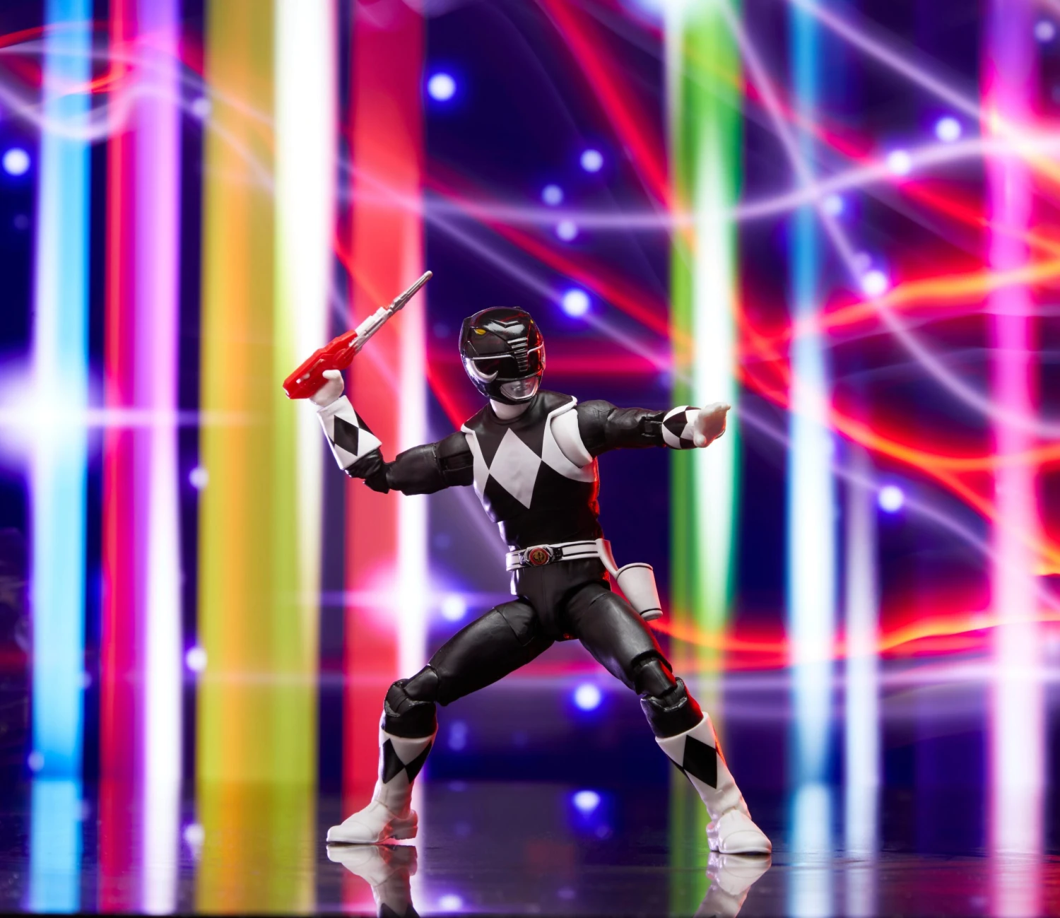 Hasbro Power Rangers Lightning Collection Action Figure - Mighty Morphin Black Ranger - Image 4