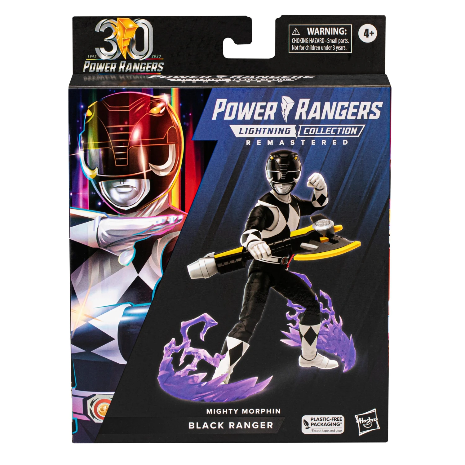 Hasbro Power Rangers Lightning Collection Action Figure - Mighty Morphin Black Ranger - Image 3