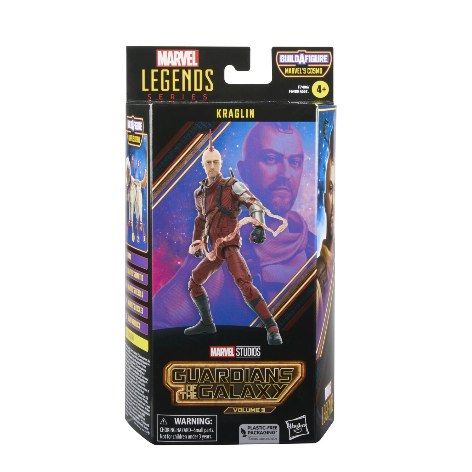 Hasbro Marvel Legends Guardians Of The Galaxy Wave 3 Action Figure - Kraglin - Image 2