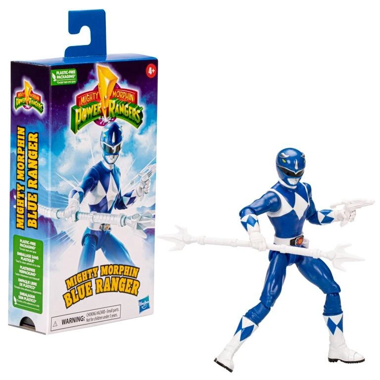 Hasbro Power Rangers Lightning Collection 6-Inch Action Figure - Mighty Morphin Blue Ranger