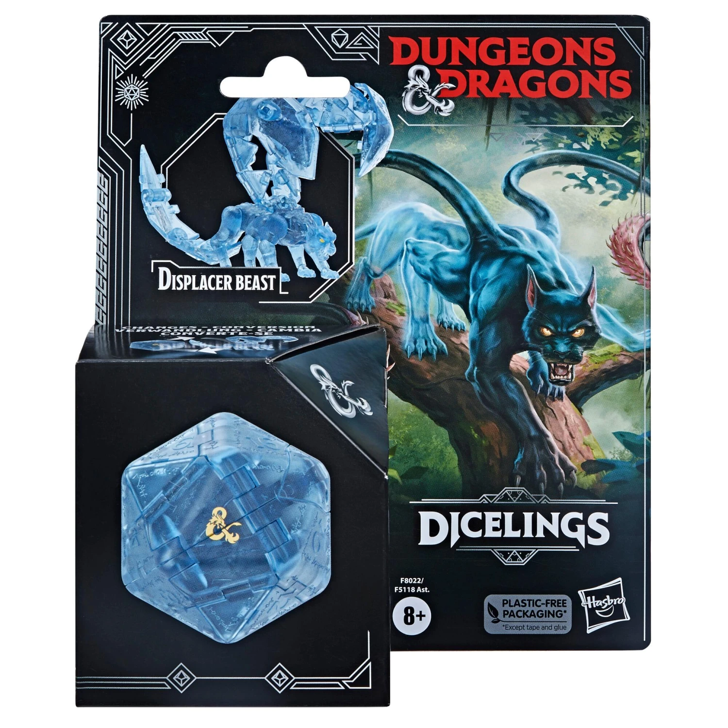 Hasbro Dungeons & Dragons Dicelings Action Figure - Displacer Beast (Blue)