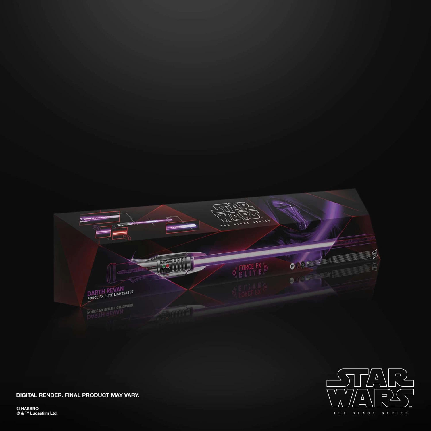 Hasbro Star Wars Black Series Force FX Elite Lightsaber - Darth Revan's Lightsaber - Image 6