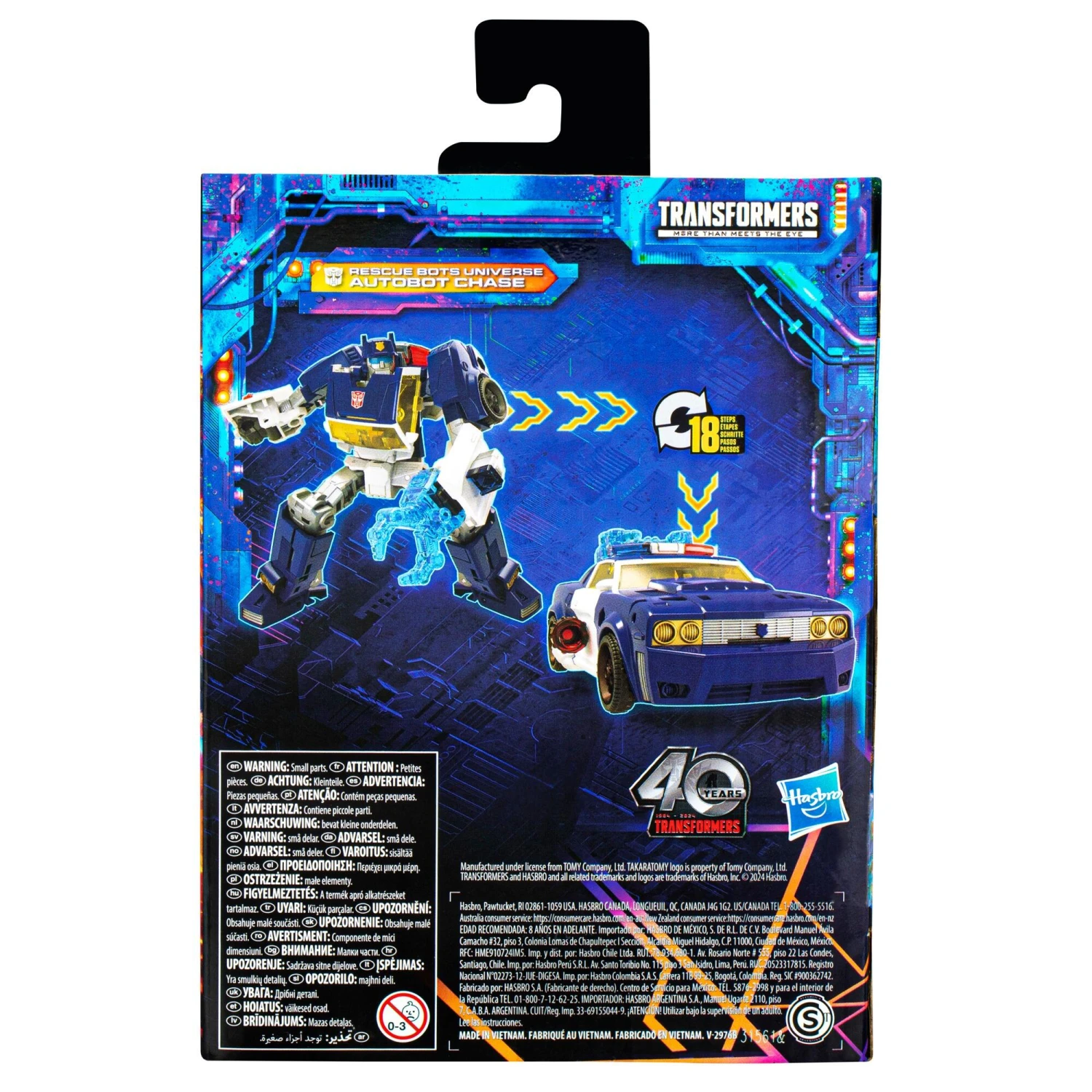 Hasbro *PRE-ORDER Transformers Generations Legacy Deluxe Class Action Figure - Autobot Chase - Image 3