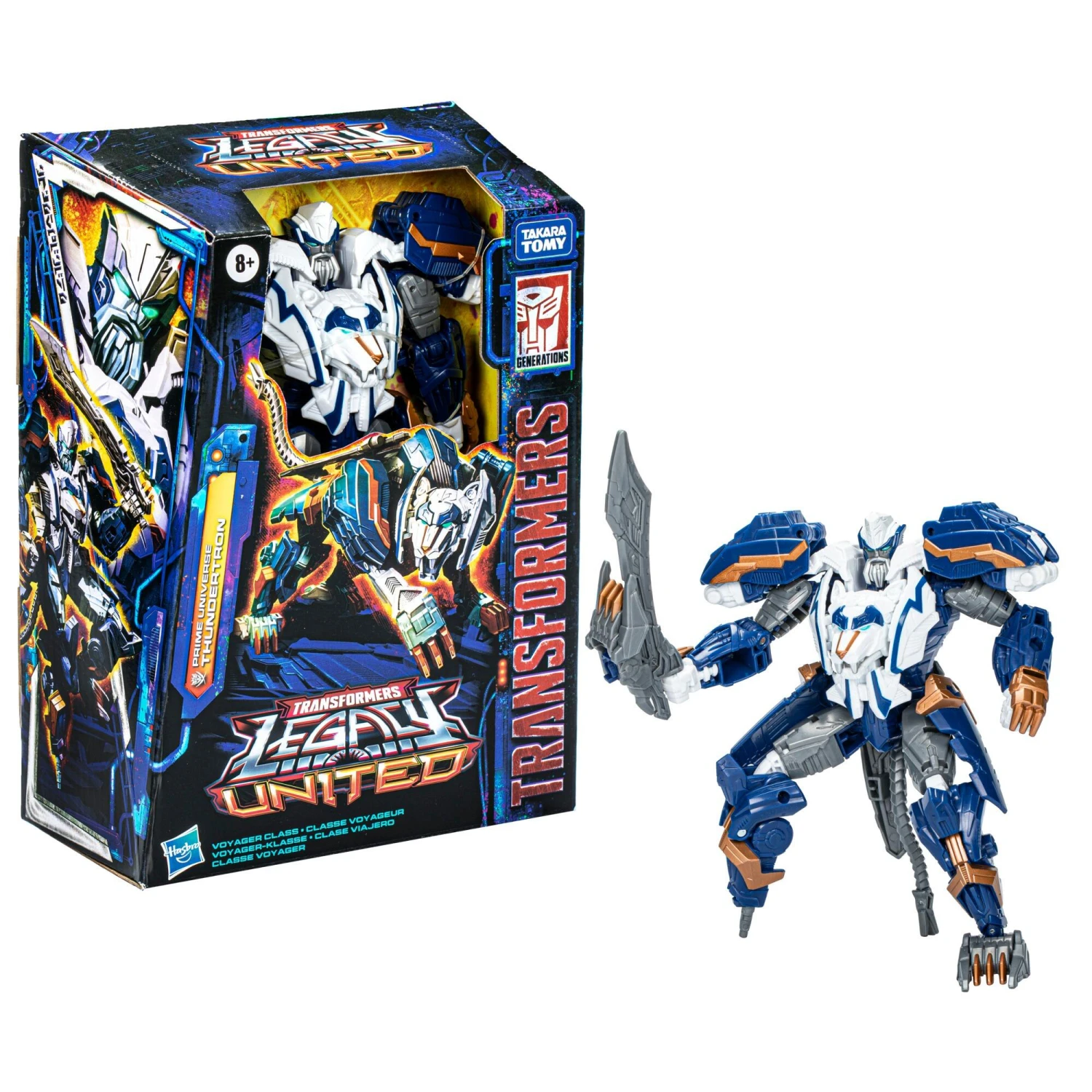 Hasbro *PRE-ORDER Transformers Generations Legacy Voyager Class Action Figure - Prime Thundertron