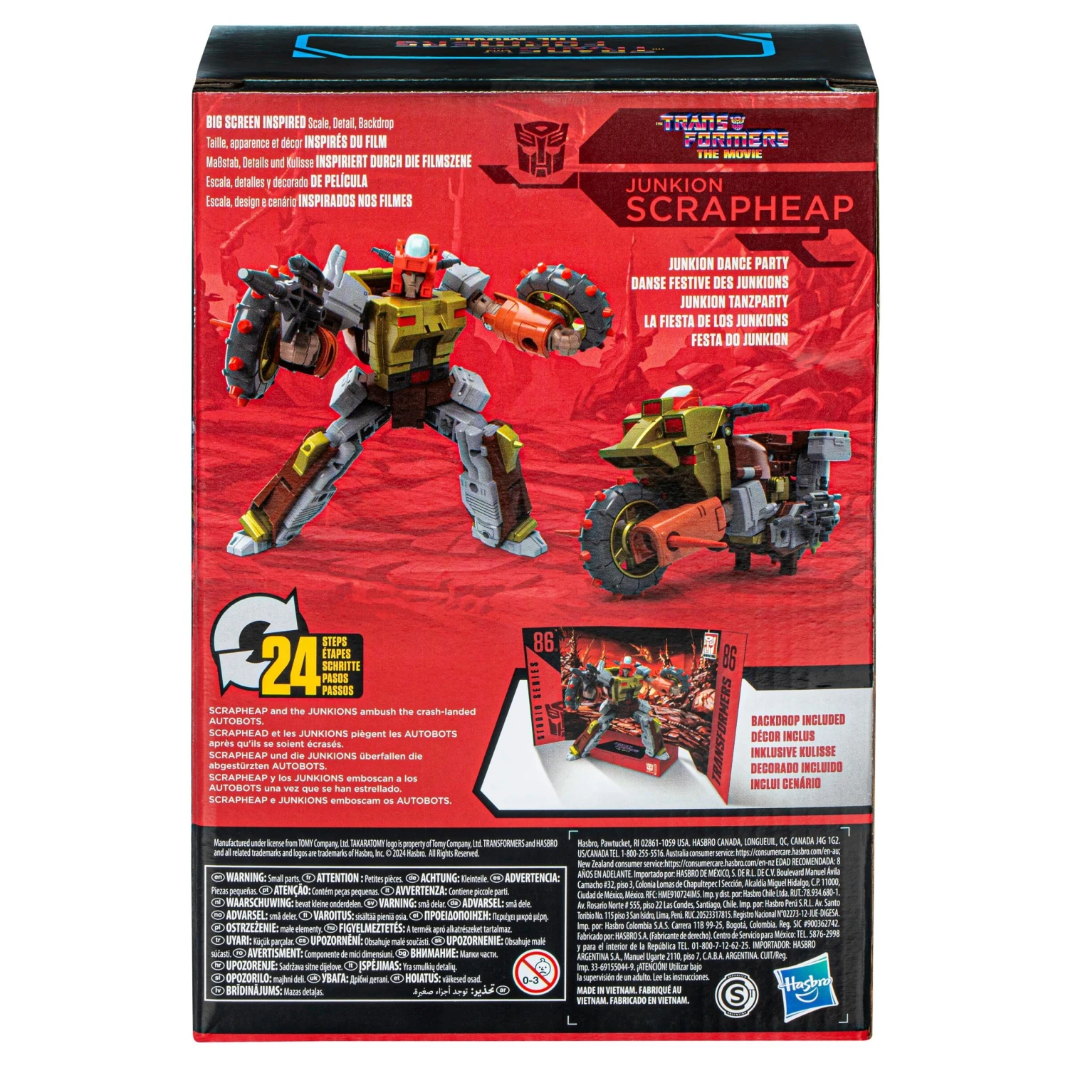 Hasbro *PRE-ORDER Transformers Studio Series 86 Voyager Class Action Figure - Junkion Scrapheap - Image 5