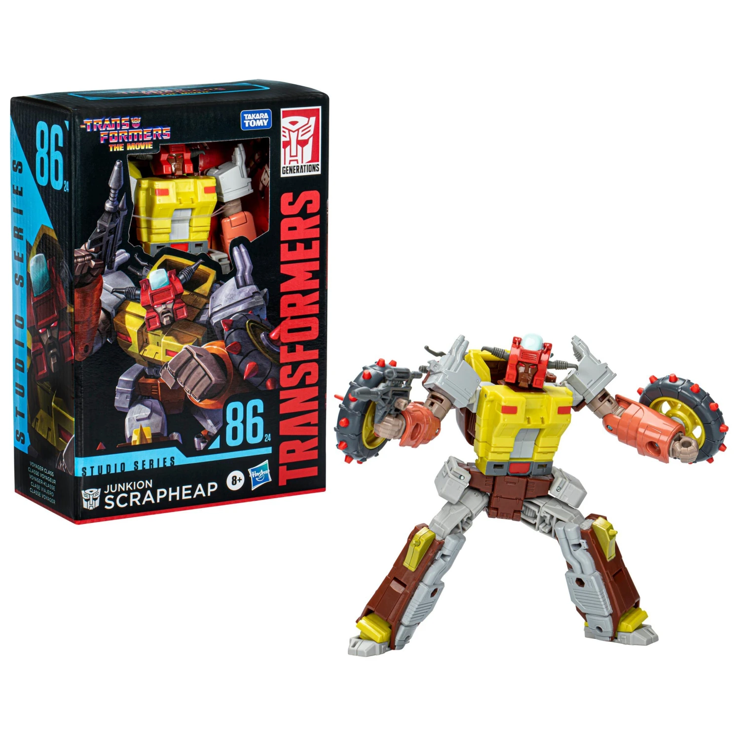 Hasbro *PRE-ORDER Transformers Studio Series 86 Voyager Class Action Figure - Junkion Scrapheap