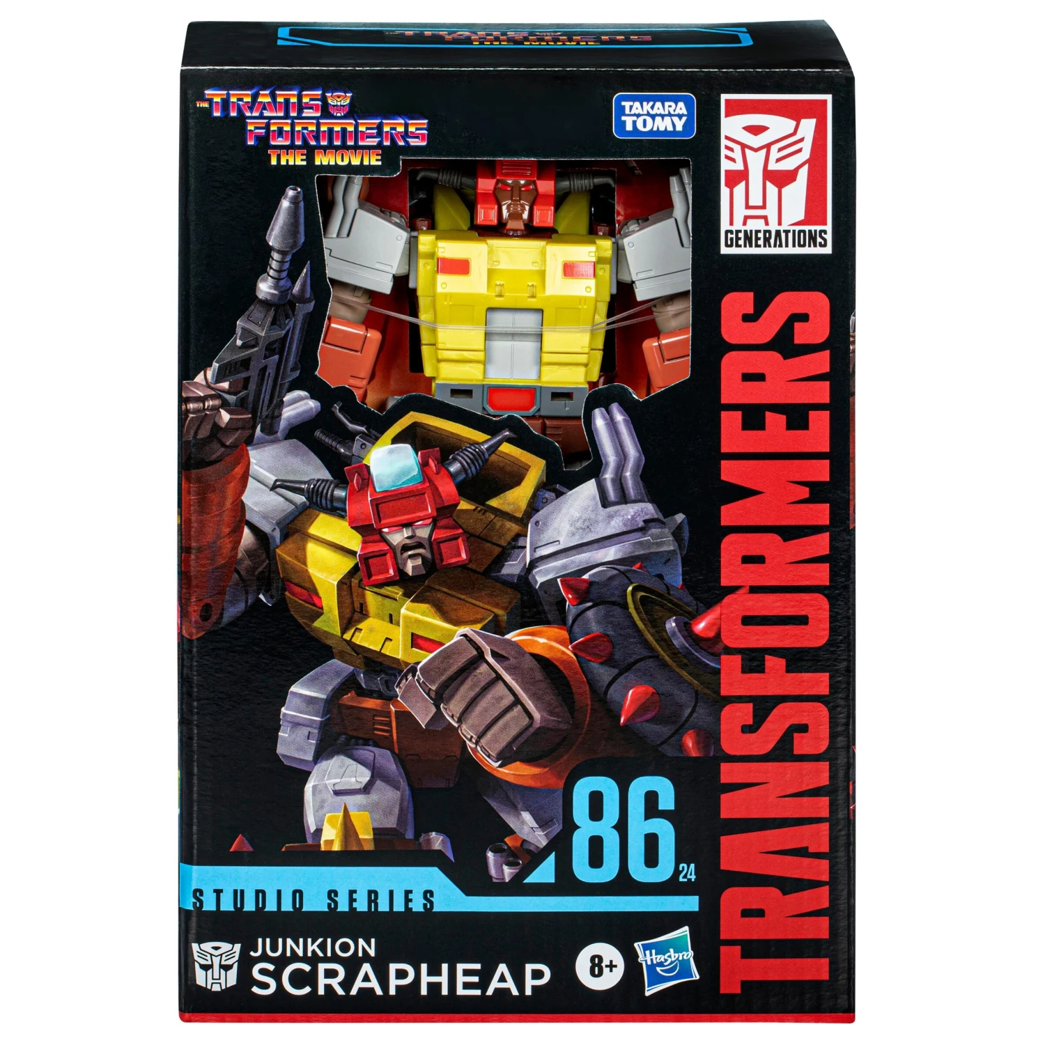 Hasbro *PRE-ORDER Transformers Studio Series 86 Voyager Class Action Figure - Junkion Scrapheap - Image 2