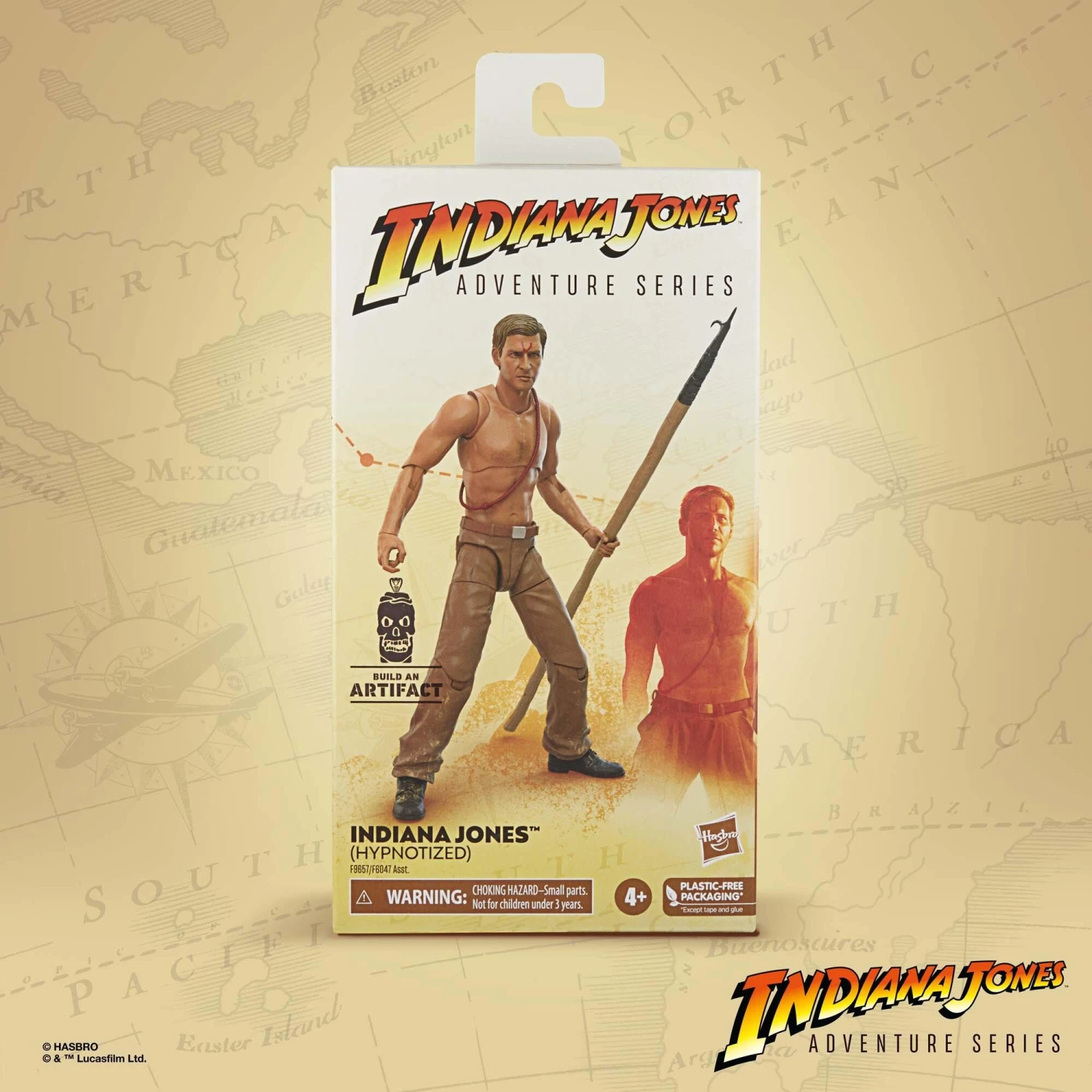 Hasbro Indiana Jones 6 Inch Action Figure Wave 2 - Indiana Jones (Hypnotized) - Image 2