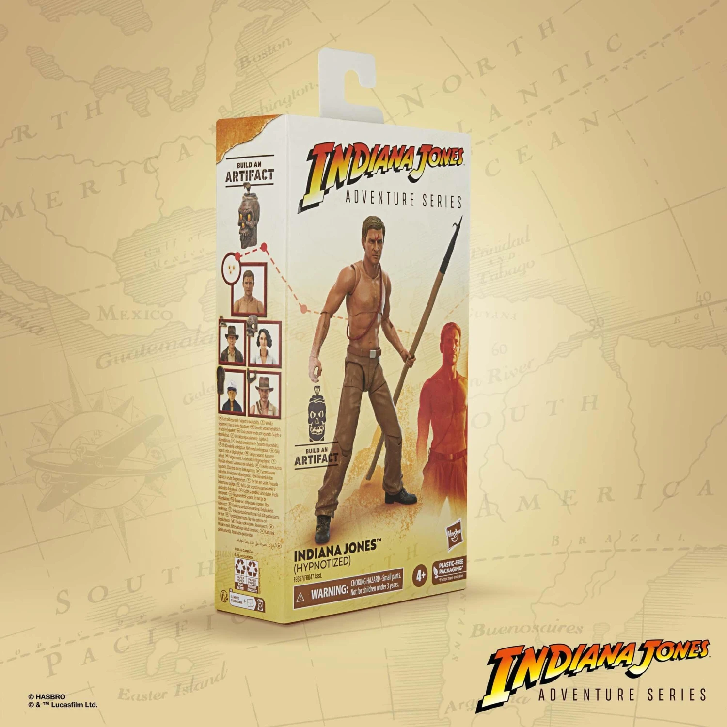 Hasbro Indiana Jones 6 Inch Action Figure Wave 2 - Indiana Jones (Hypnotized) - Image 9